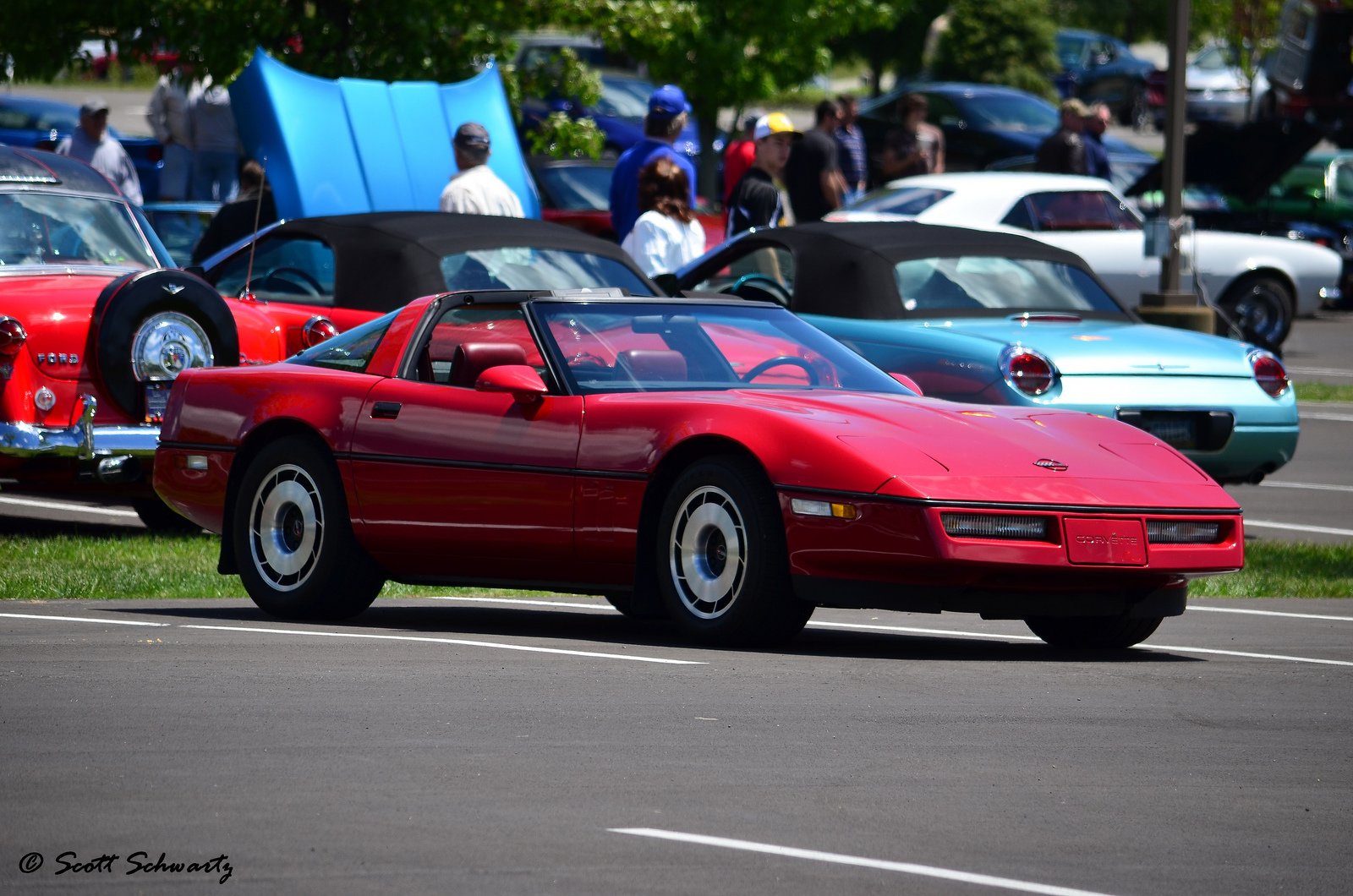 cars, Chevrolet, Classic, Corvette, Coupe, Convertible, C4 Wallpaper