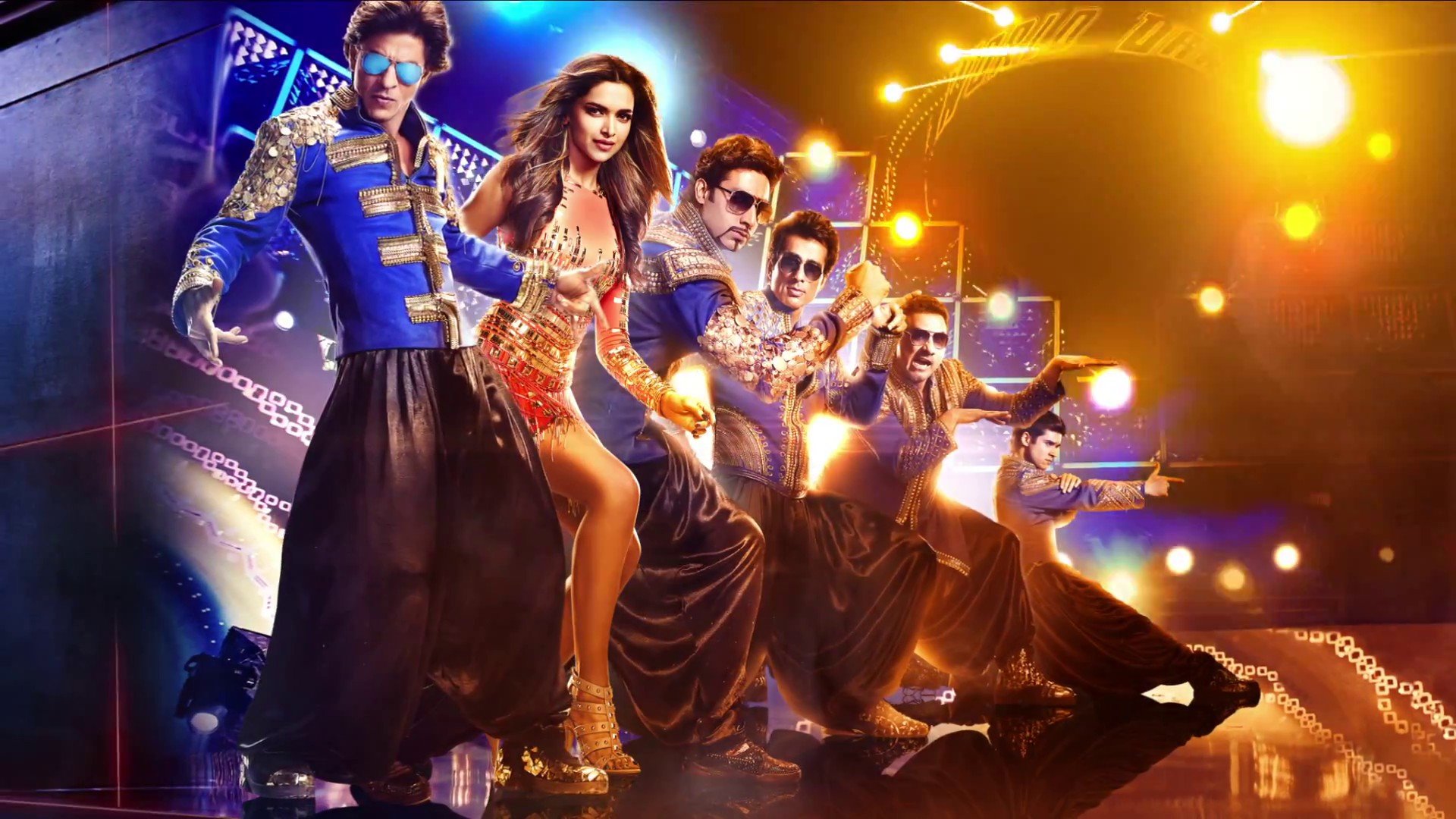 happy, New, Year, Bollywood, Action, Comedy, Crime, Deepika, Padukone Wallpaper