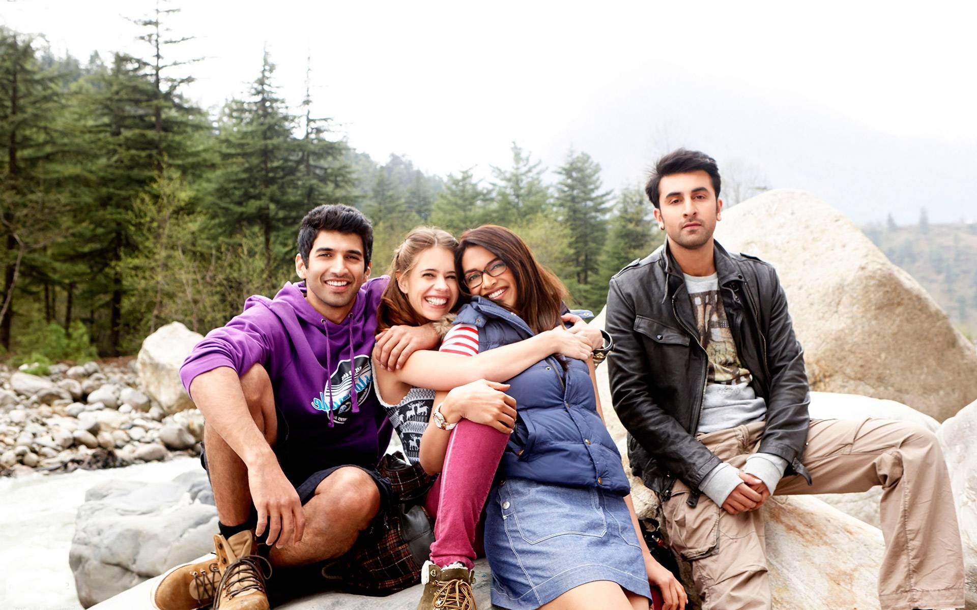 yeh, Jawaani, Hai, Deewani, Bollywood, Drama, Musical, Romance, Deepika, Padukone Wallpaper