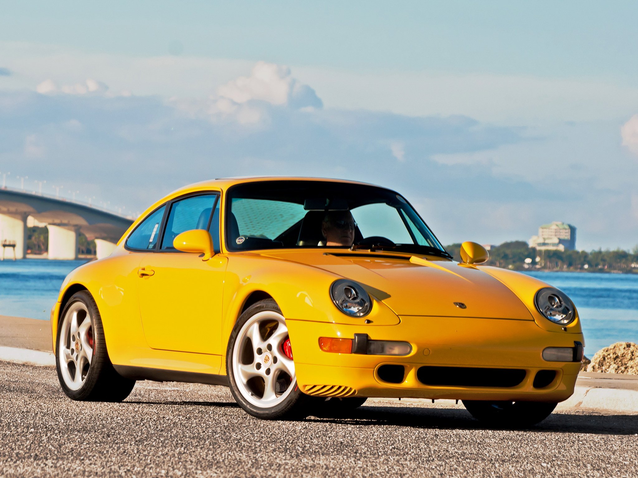 1998, Porsche, 911, Turbo, Coupe, Us spec,  993 , Supercar Wallpaper