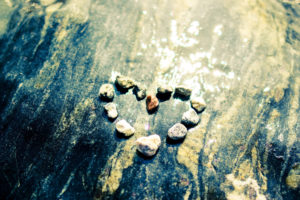 heart, Stones