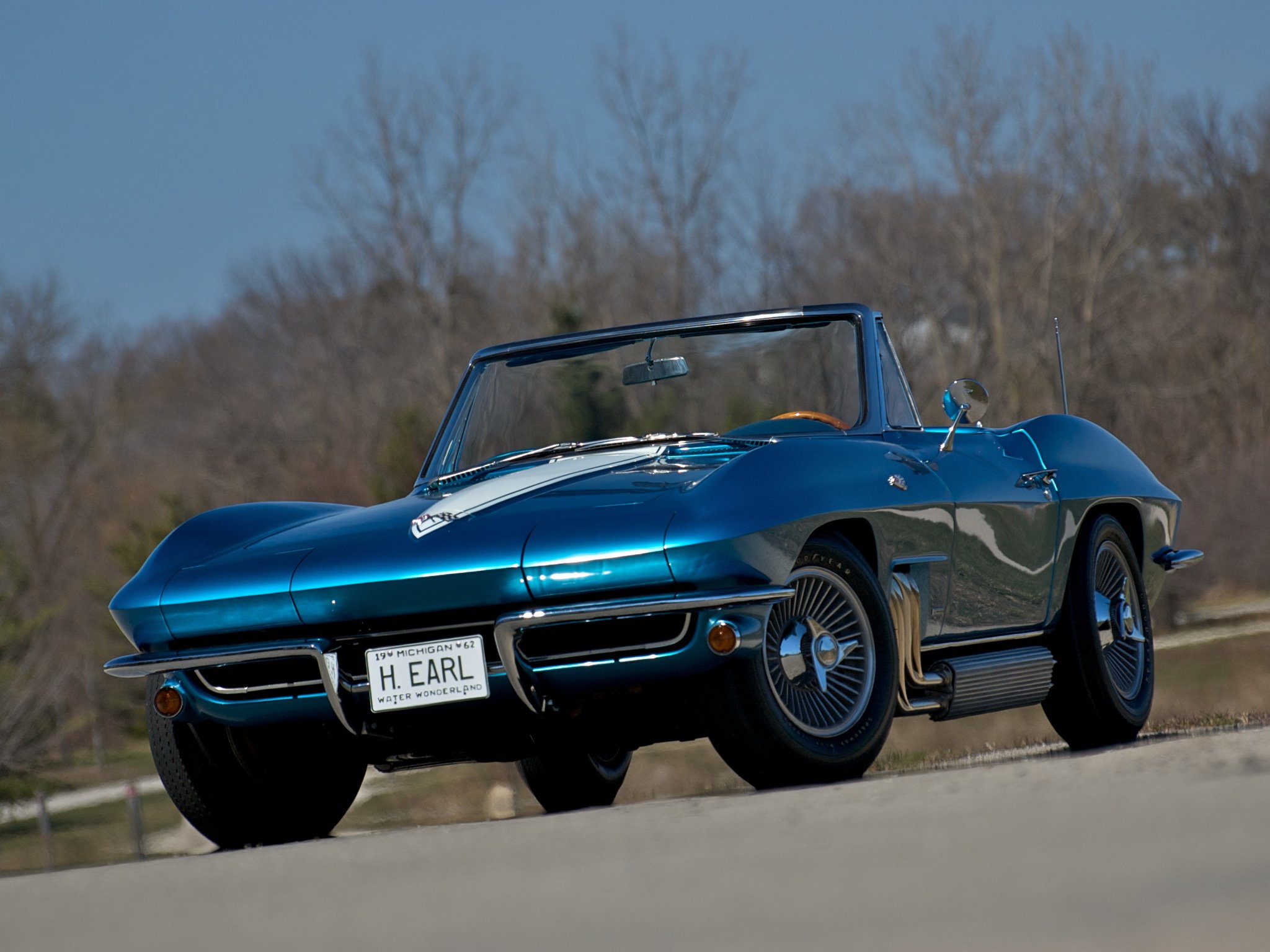 1963, Chevrolet, Corvette, Stingray, Convertible,  c 2 , Muscle, Sting, Ray, Supercar Wallpaper