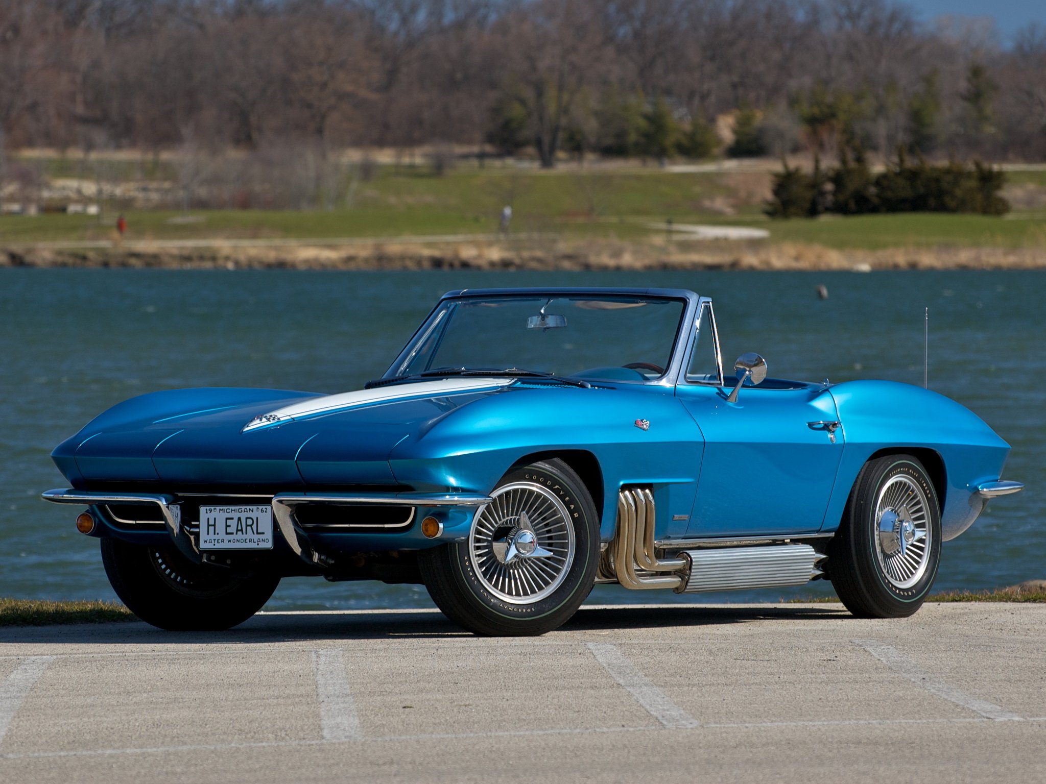 1963, Chevrolet, Corvette, Stingray, Convertible,  c 2 , Muscle, Sting, Ray, Supercar Wallpaper