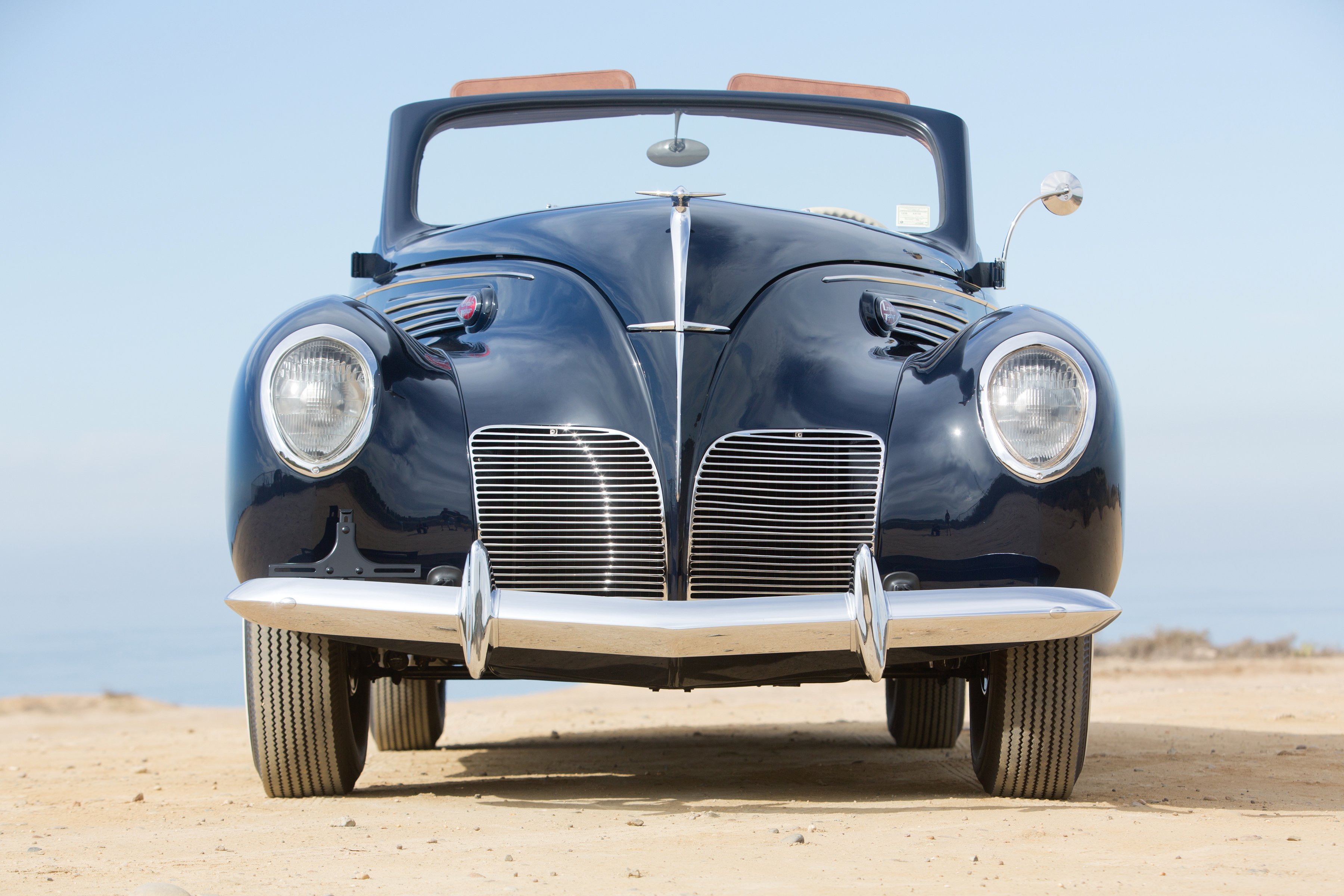 1938, Lincoln, Zephyr, Convertible, Coupe,  86h 760b , Retro Wallpaper