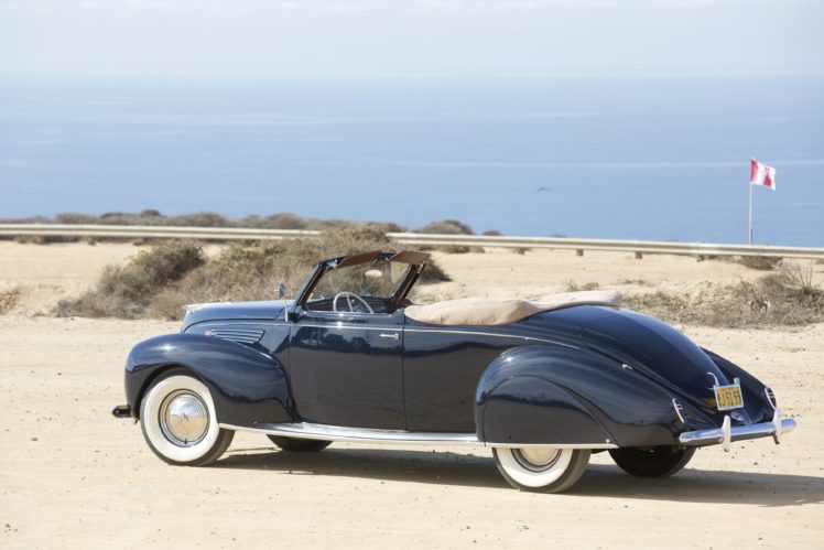 1938, Lincoln, Zephyr, Convertible, Coupe,  86h 760b , Retro HD Wallpaper Desktop Background