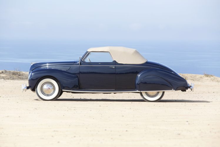 1938, Lincoln, Zephyr, Convertible, Coupe,  86h 760b , Retro HD Wallpaper Desktop Background