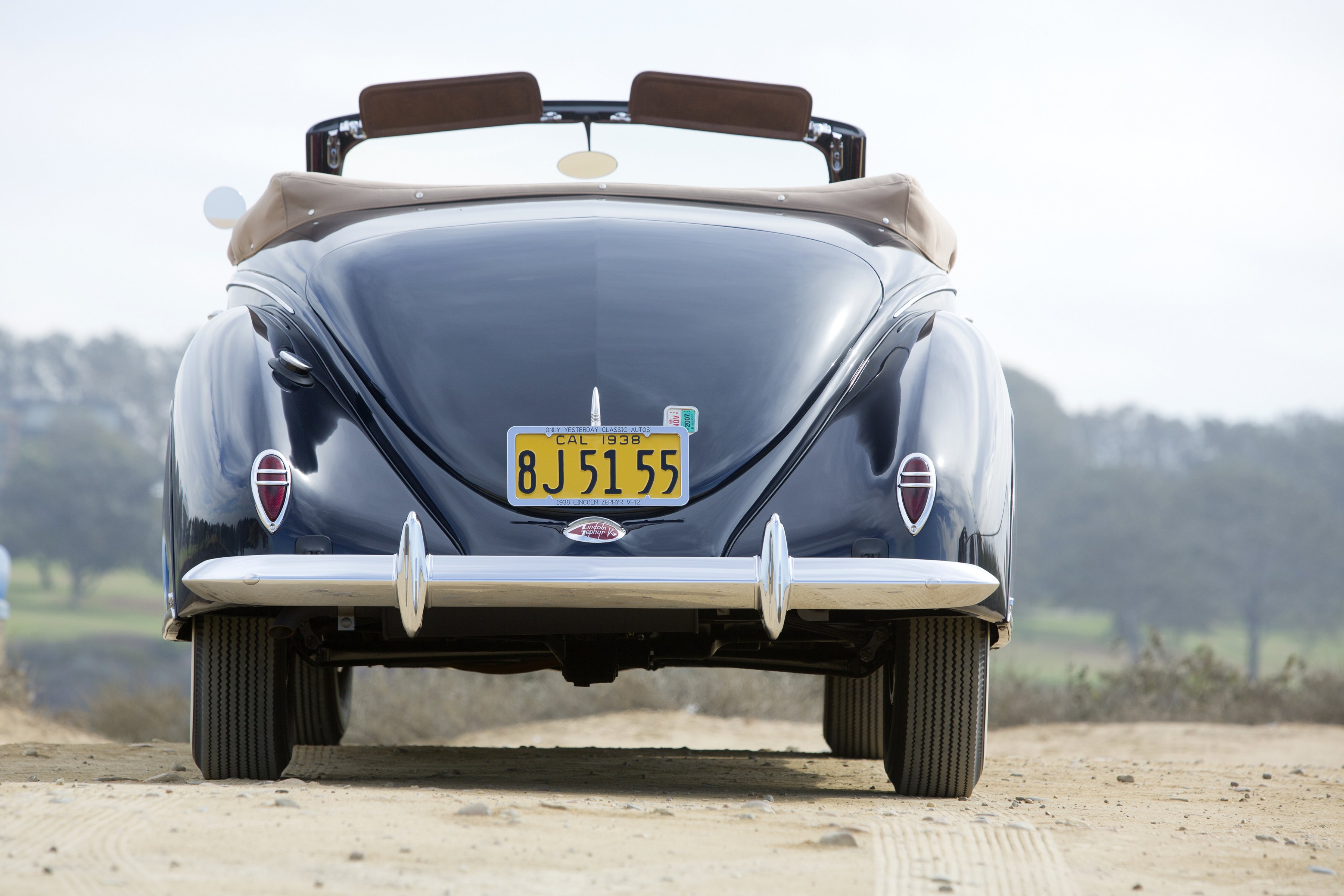 1938, Lincoln, Zephyr, Convertible, Coupe,  86h 760b , Retro Wallpaper