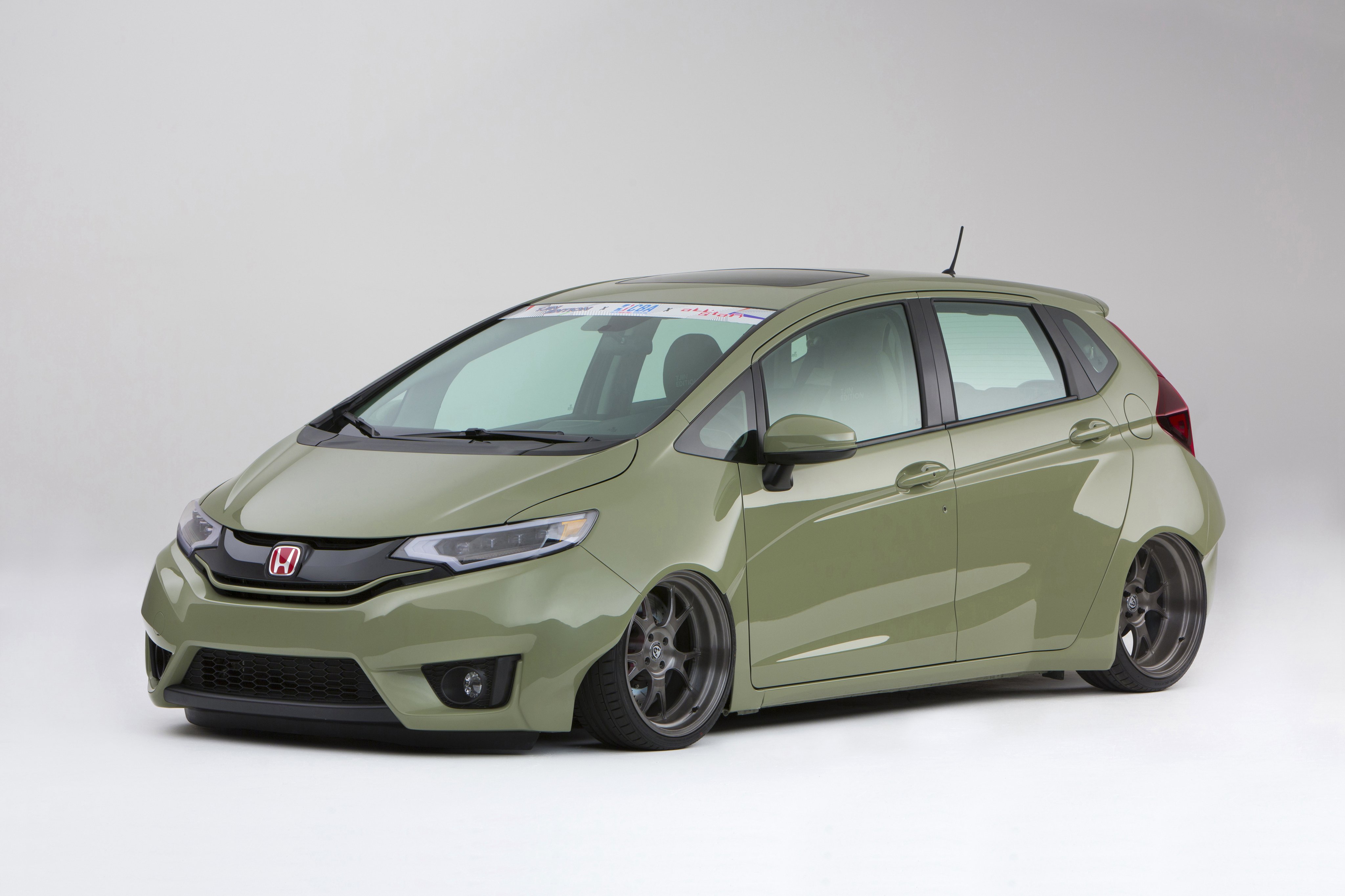 2015, Honda, Fit, Kylie, Tjin, Tuning Wallpaper