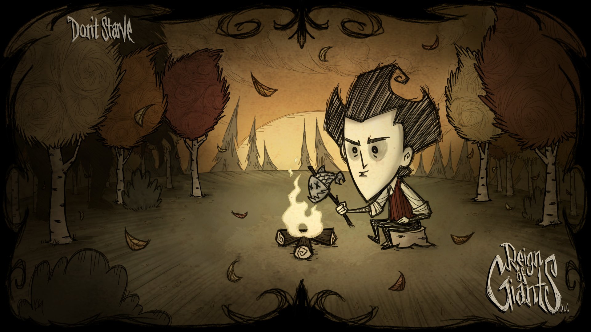 dont, Starve, Action, Adventure, Survival, Horror, Sandbox Wallpaper