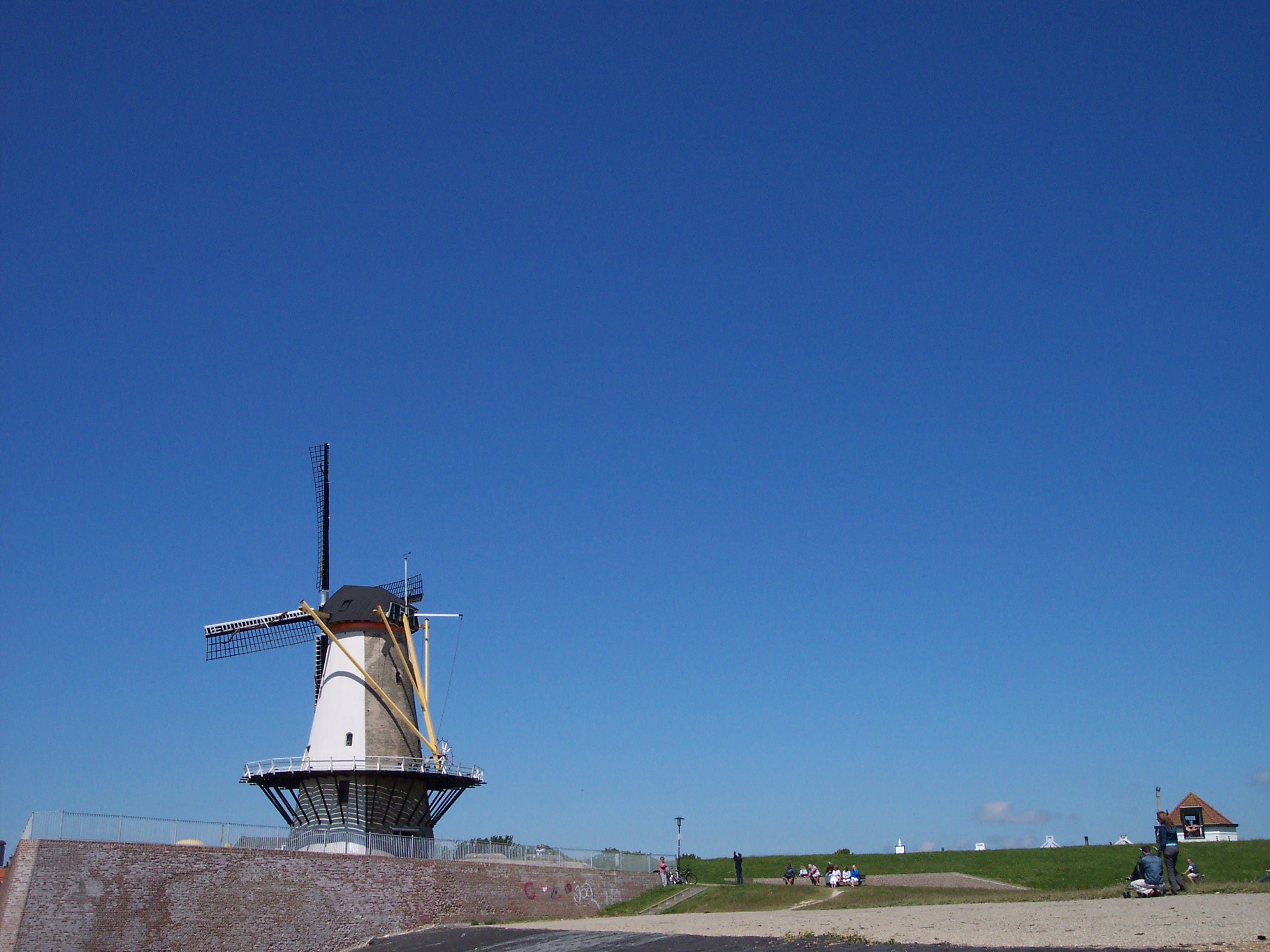 mill, Oranjemolen, Vlissingen, Netherlands, Holland, Flushing Wallpaper