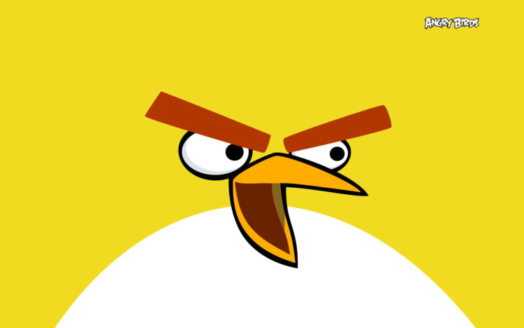 angry, Birds, Yellow HD Wallpaper Desktop Background