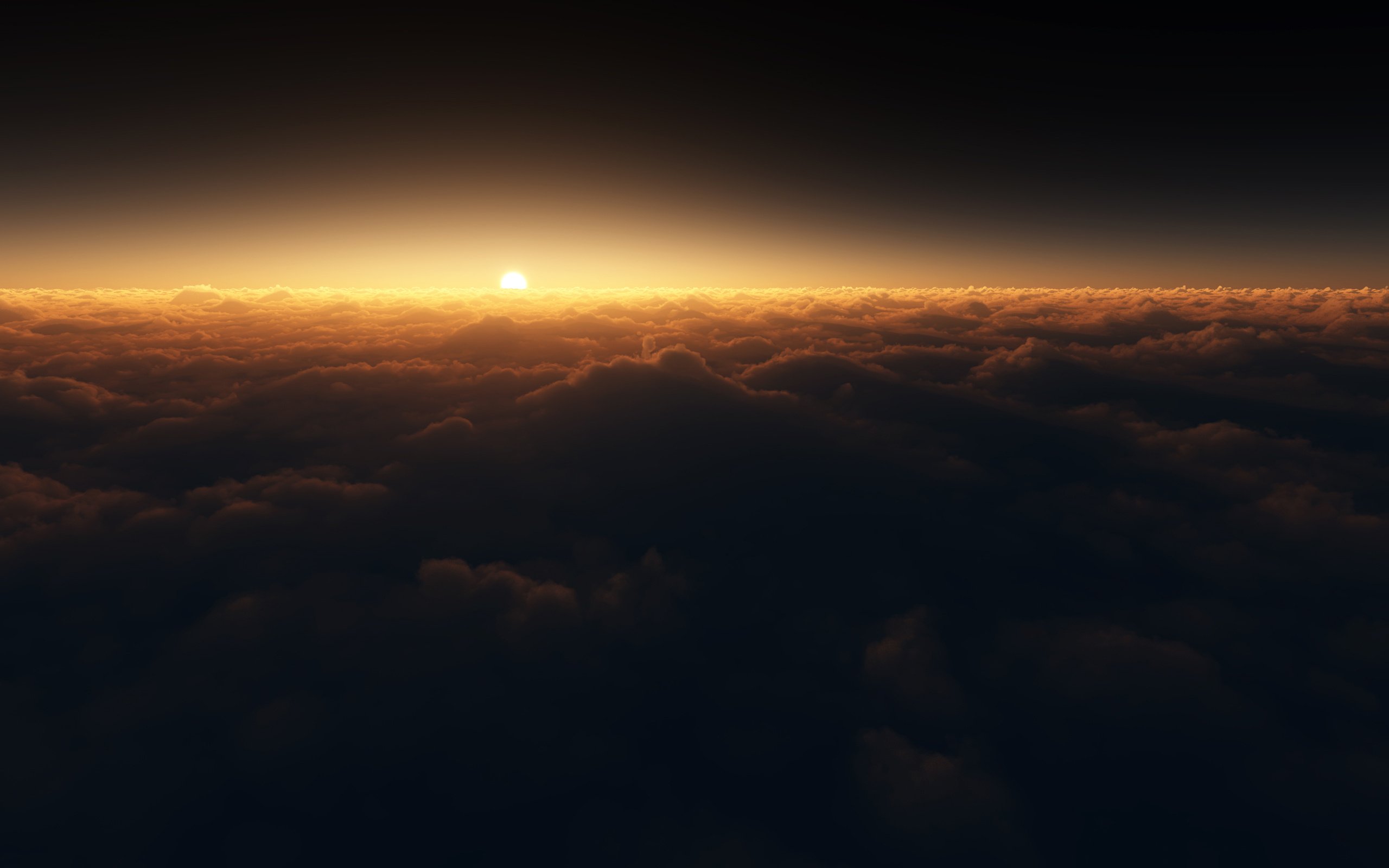 clouds, Shifted, Reality, Spectral, The, Sun Wallpaper