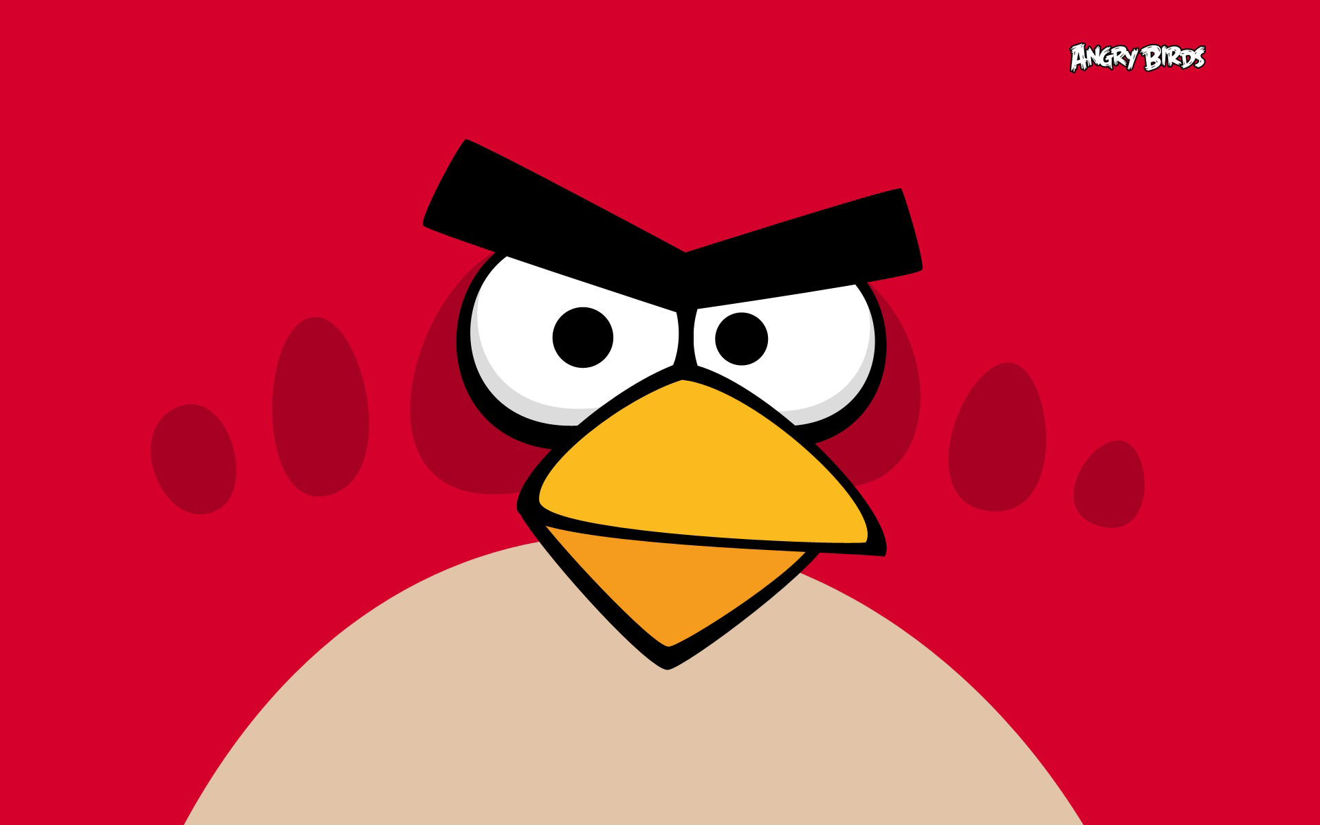 angry, Birds, Red Wallpaper