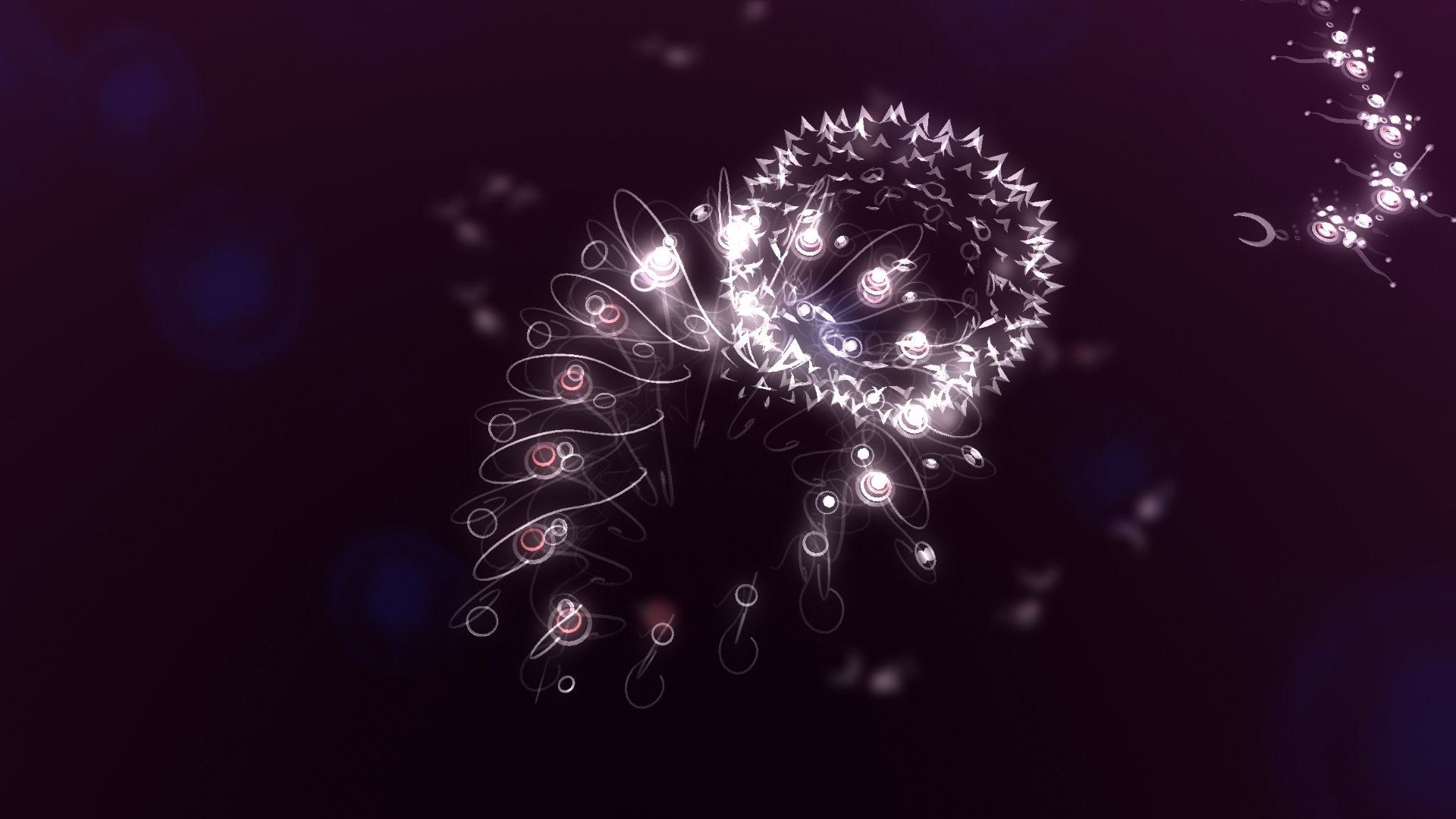 flow, Life, Simulation, Underwater, Psychedelic, Abstract, Bokeh, Organism, Action, Adventure Wallpaper