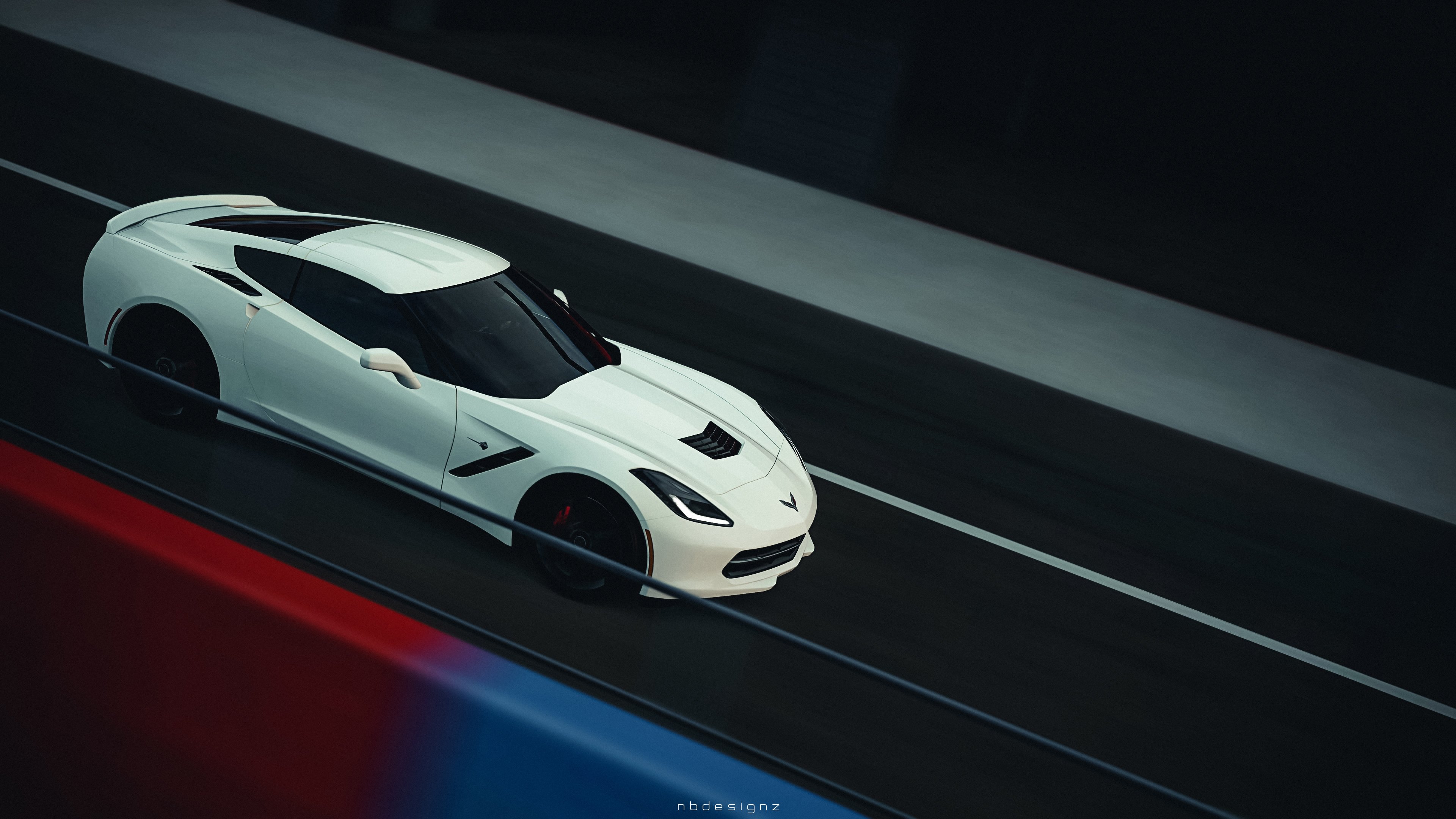 chevrolet, Corvette, Stingray, C7, Gran, Turismo, 6, Nbdesignz Wallpaper