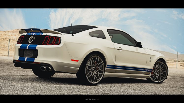 ford, Mustang, Shelby, Gt500, Gran, Turismo, 6, Nbdesignz HD Wallpaper Desktop Background