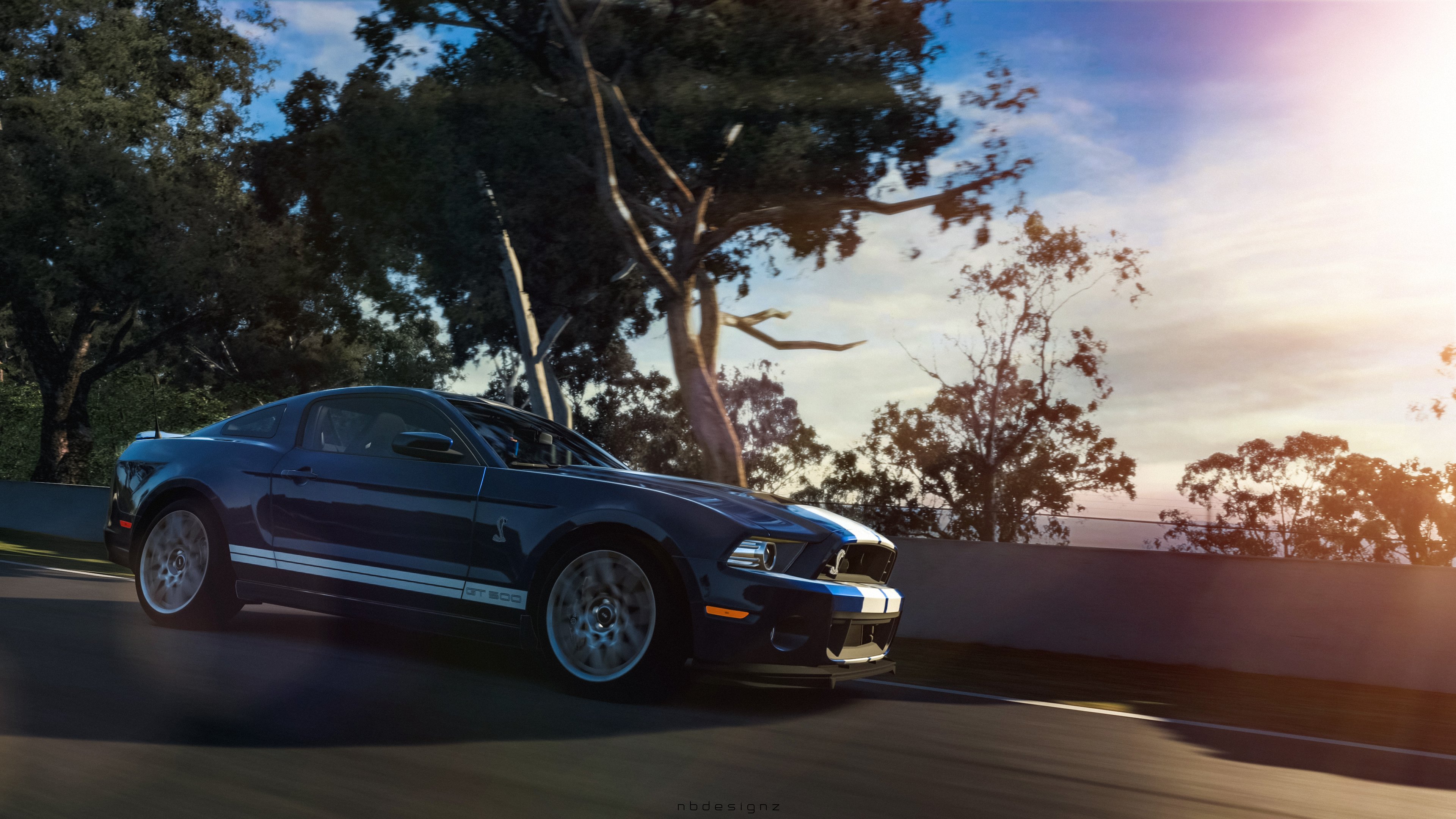 ford, Mustang, Shelby, Gt500, Gran, Turismo, 6, Nbdesignz Wallpaper