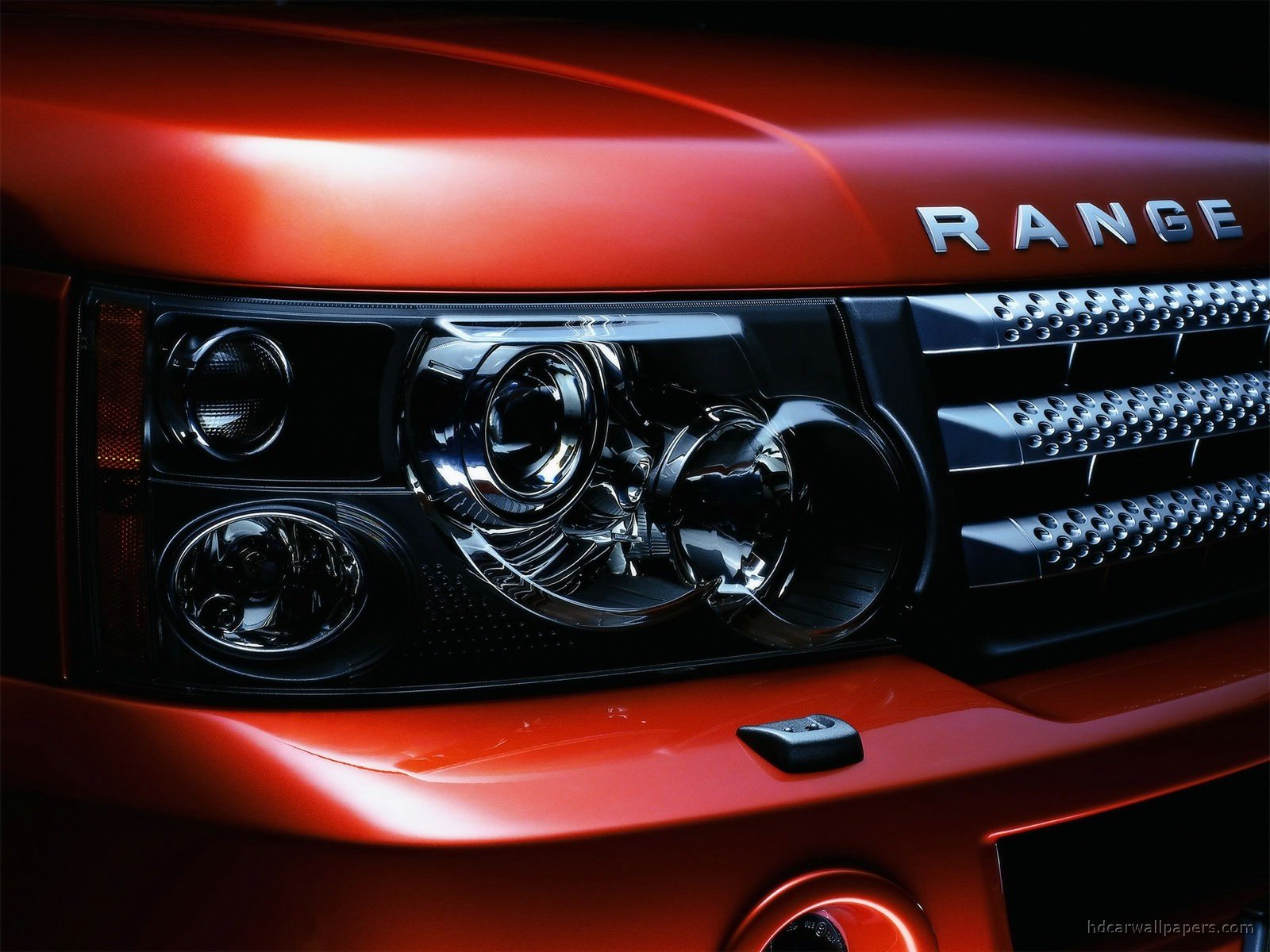 land, Rover, Range, Rover, Sport, Headlight 1600x1200 Wallpaper
