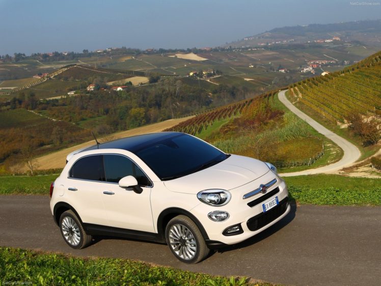 fiat, 500x, 2015, Cars HD Wallpaper Desktop Background