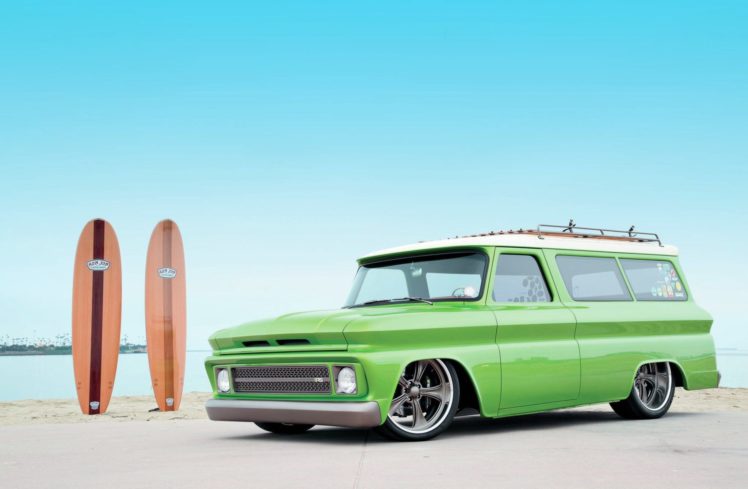 1966, Chevrolet, Suburban, Wagon, Cars, Classic, Custom HD Wallpaper Desktop Background