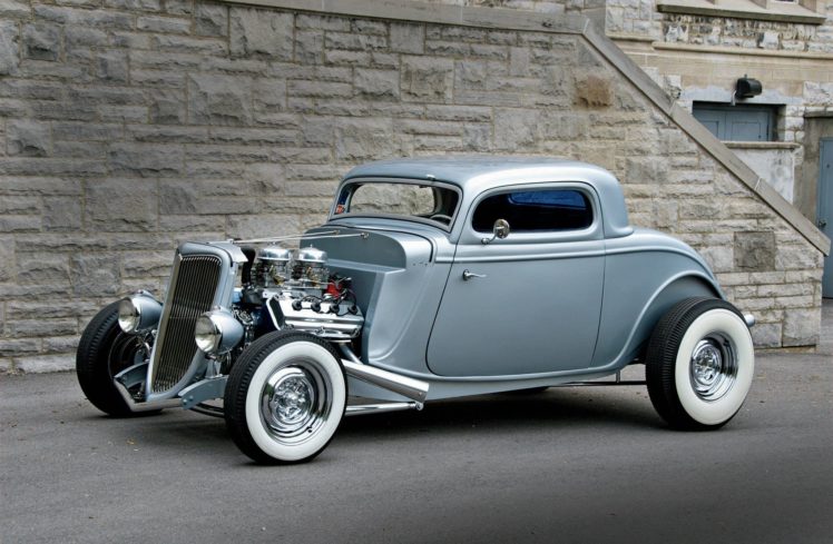 1934, Car, Classic, Ford, Hot, Rod, Usa, Coupe HD Wallpaper Desktop Background