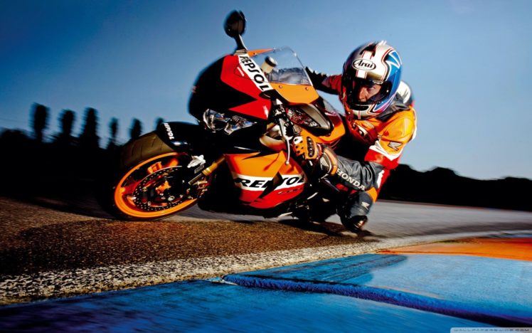 honda, Motorcycle, Racing wallpaper 2560×1600 HD Wallpaper Desktop Background