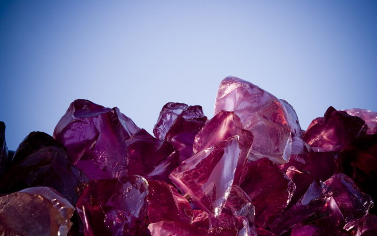 crystals, Purple, Reflection, Bokeh HD Wallpaper Desktop Background