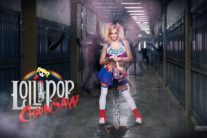 lollipop, Chainsaw, Comedy, Horror, Action, Fighting, Dark, Cosplay, Sexy, Babe