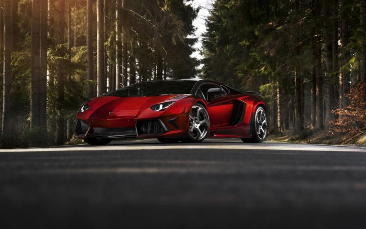 forest, Lamborghini, Aventador, Lp700 4, Mansory, Tuning, Roads HD Wallpaper Desktop Background