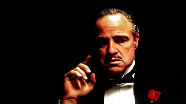 godfather, Marlon, Brando, Corleone, Vito, Movies, Mobsters, Mafia, Men, Males, Face HD Wallpaper Desktop Background
