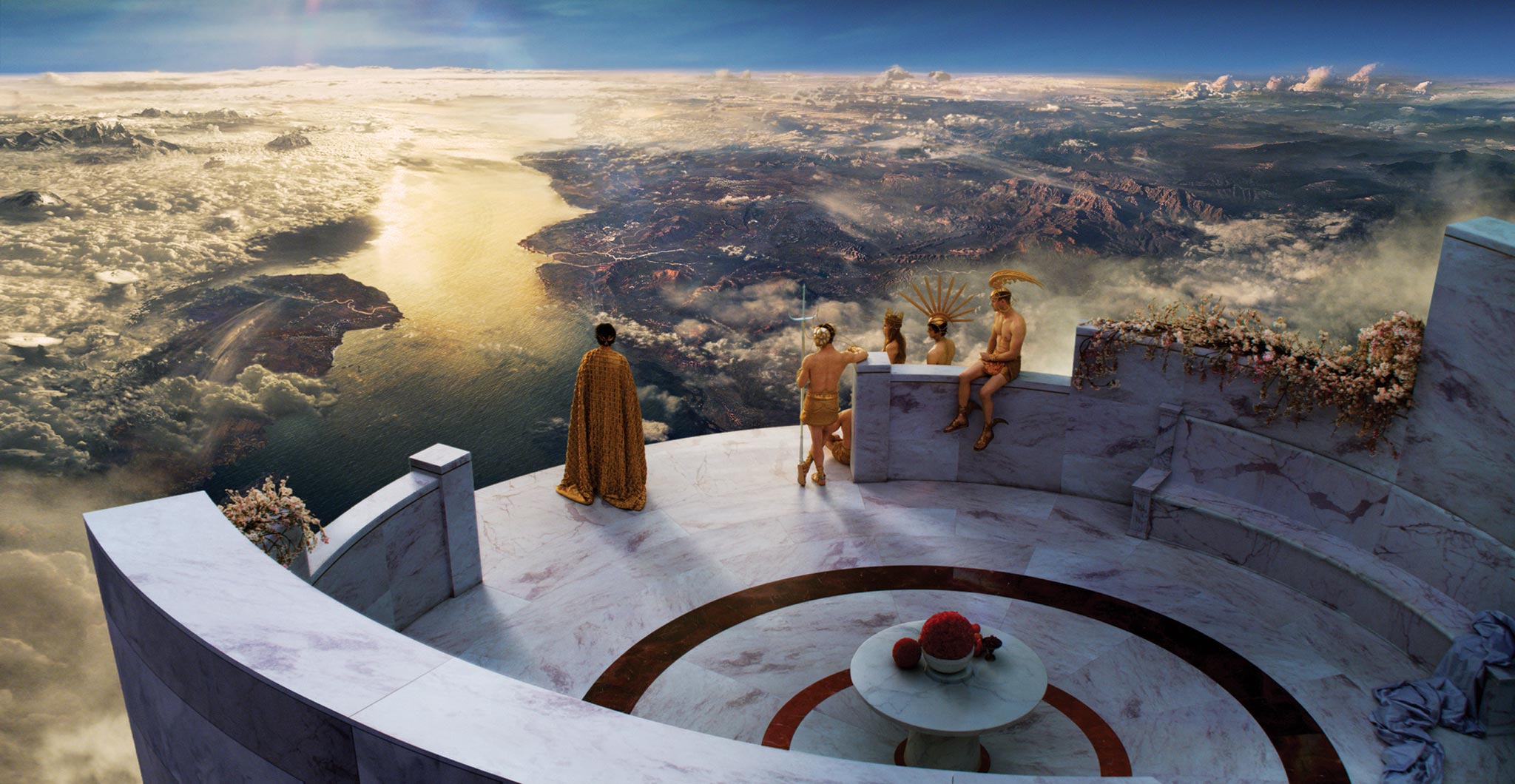 immortals, Olympus, Landscape, Gods, Fantasy, People, Landscapes, Mountains, Movies Wallpaper