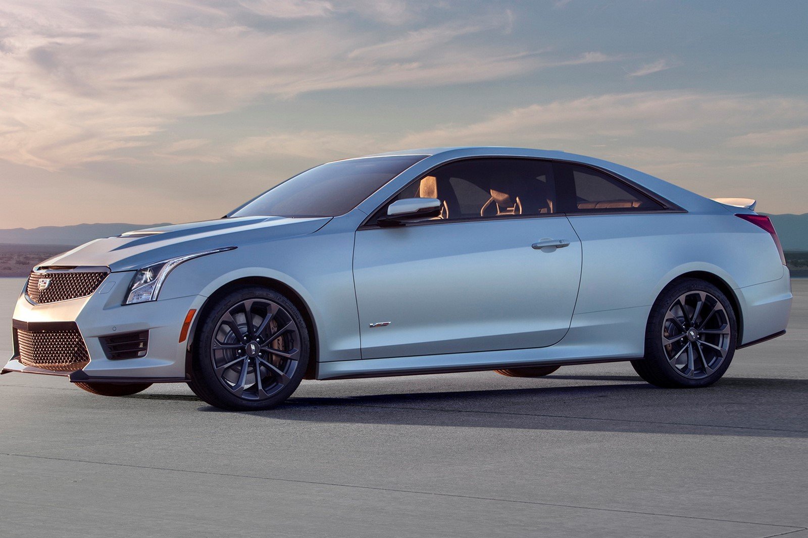 2015, Cadillac, Ats v, Coupe, Cars Wallpaper