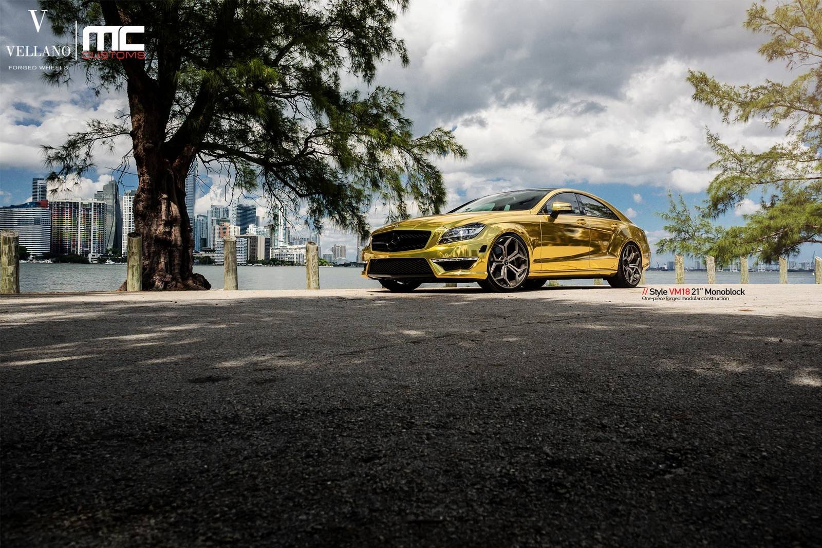 mercedes, Cls, 63, Amg, Cars, Gold, Chrome, Wrapping, Tuning Wallpaper