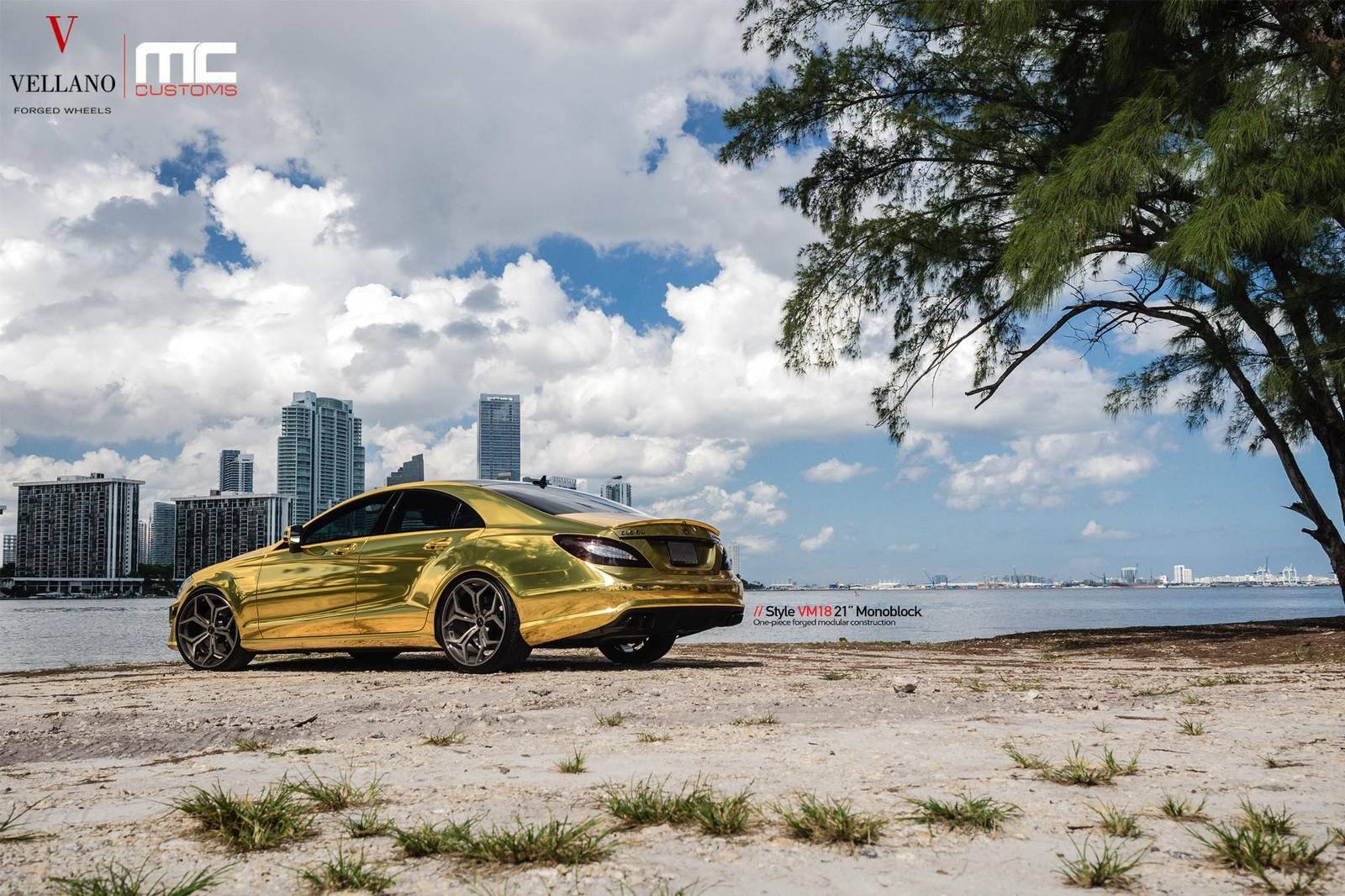 mercedes, Cls, 63, Amg, Cars, Gold, Chrome, Wrapping, Tuning Wallpaper