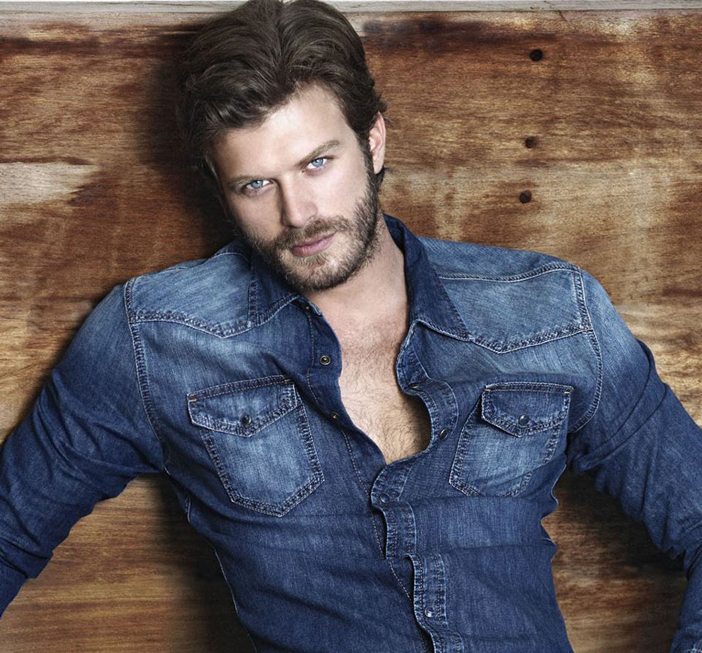 kivanc tatlitug, Turkish, Actor, Handsome, Blue, Eyes, Jacket, Model Wallpaper