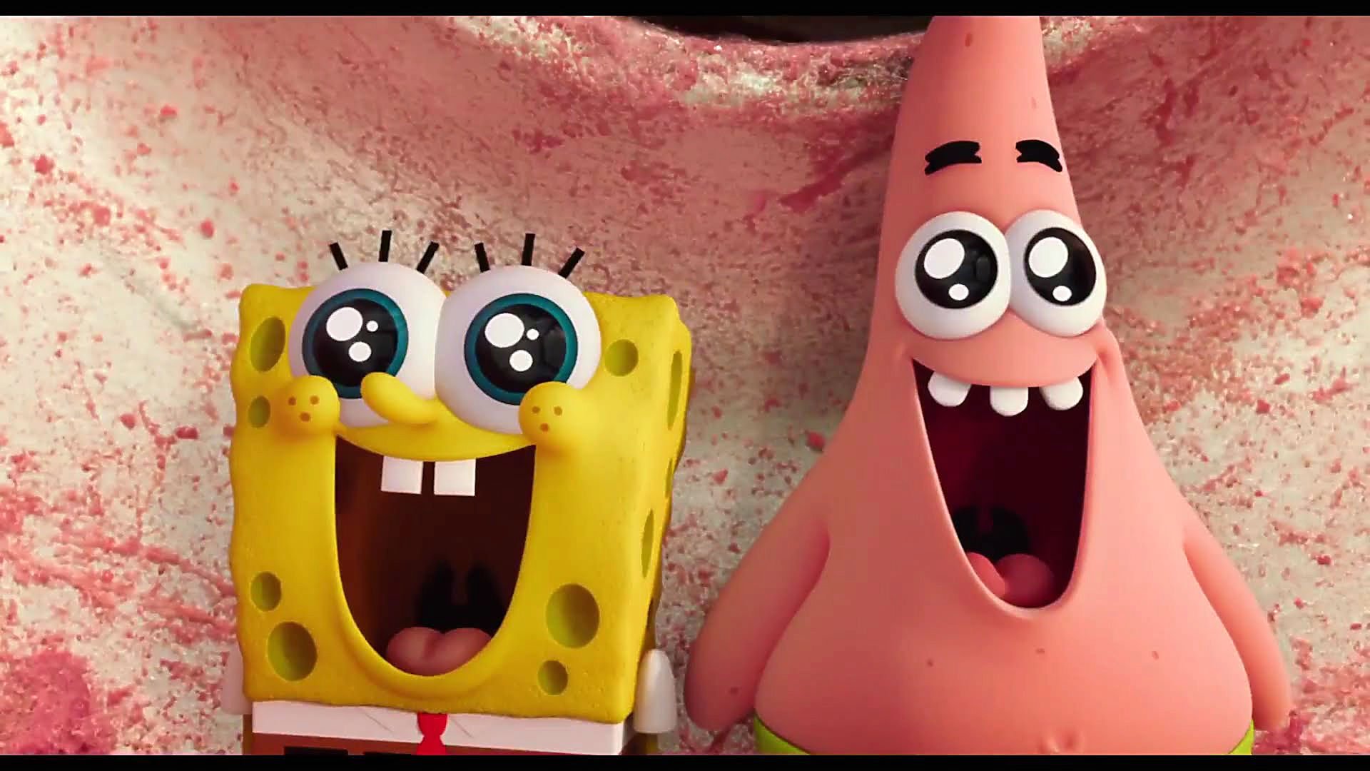 spongebob, Sponge, Out, Of, Water, Family, Cartoon, Animation, Family Wallpaper