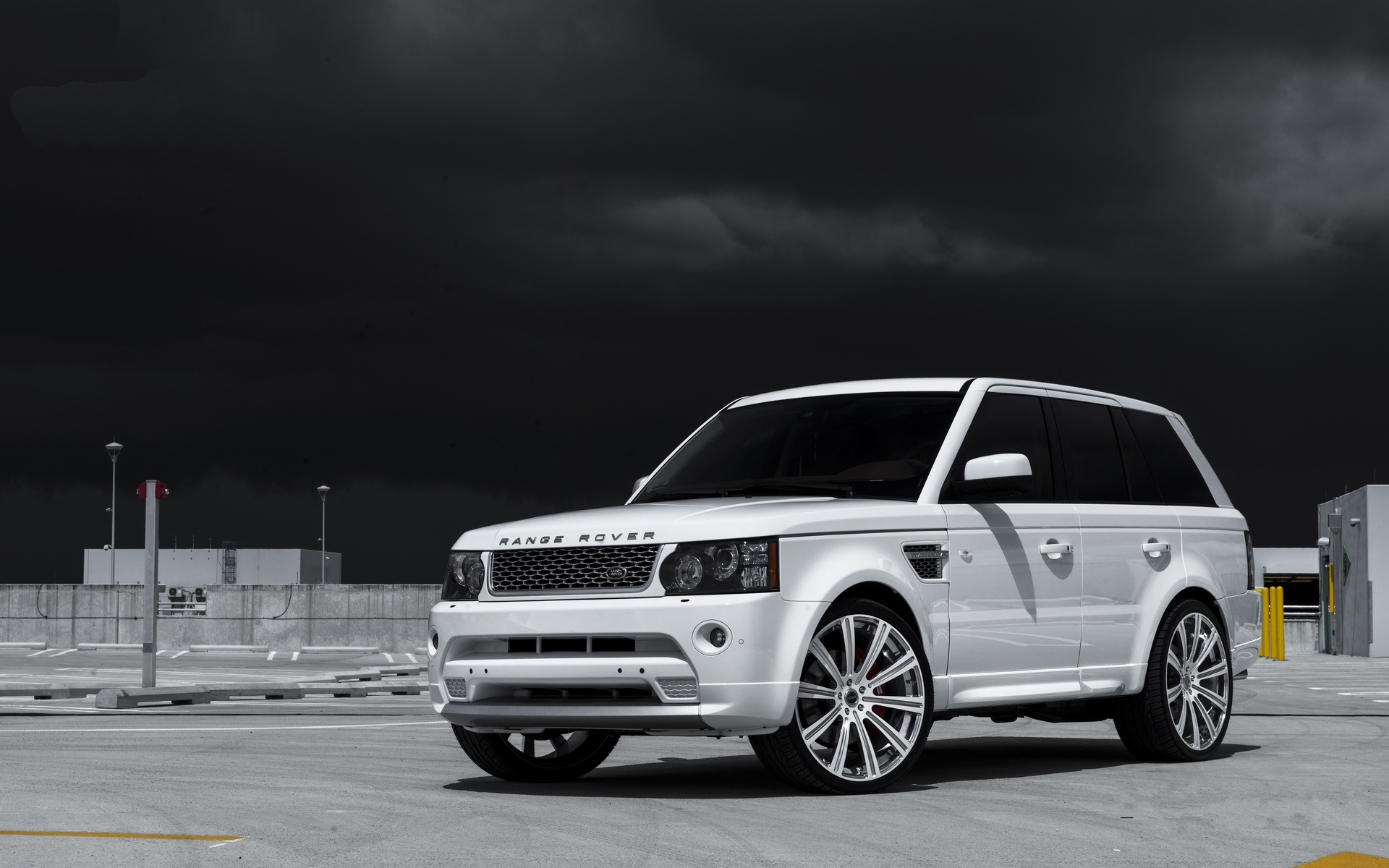 range, Rover, Tuning, White Wallpapers HD / Desktop and