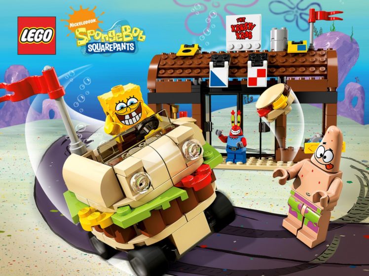 spongebob, Squarepants, Cartoon, Family, Animation, Lego HD Wallpaper Desktop Background