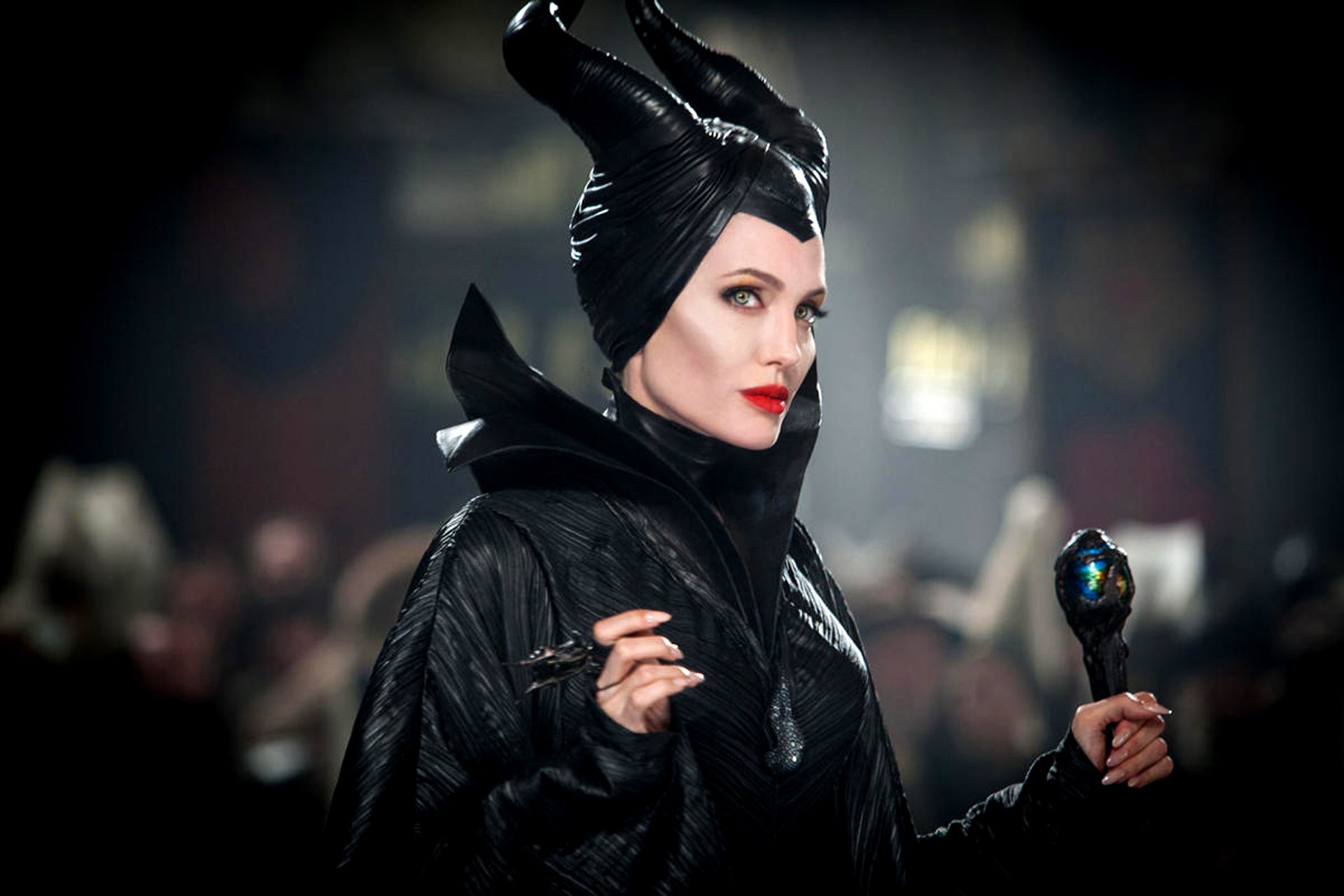 angelina, Jolie, Maleficent, Movie Wallpaper