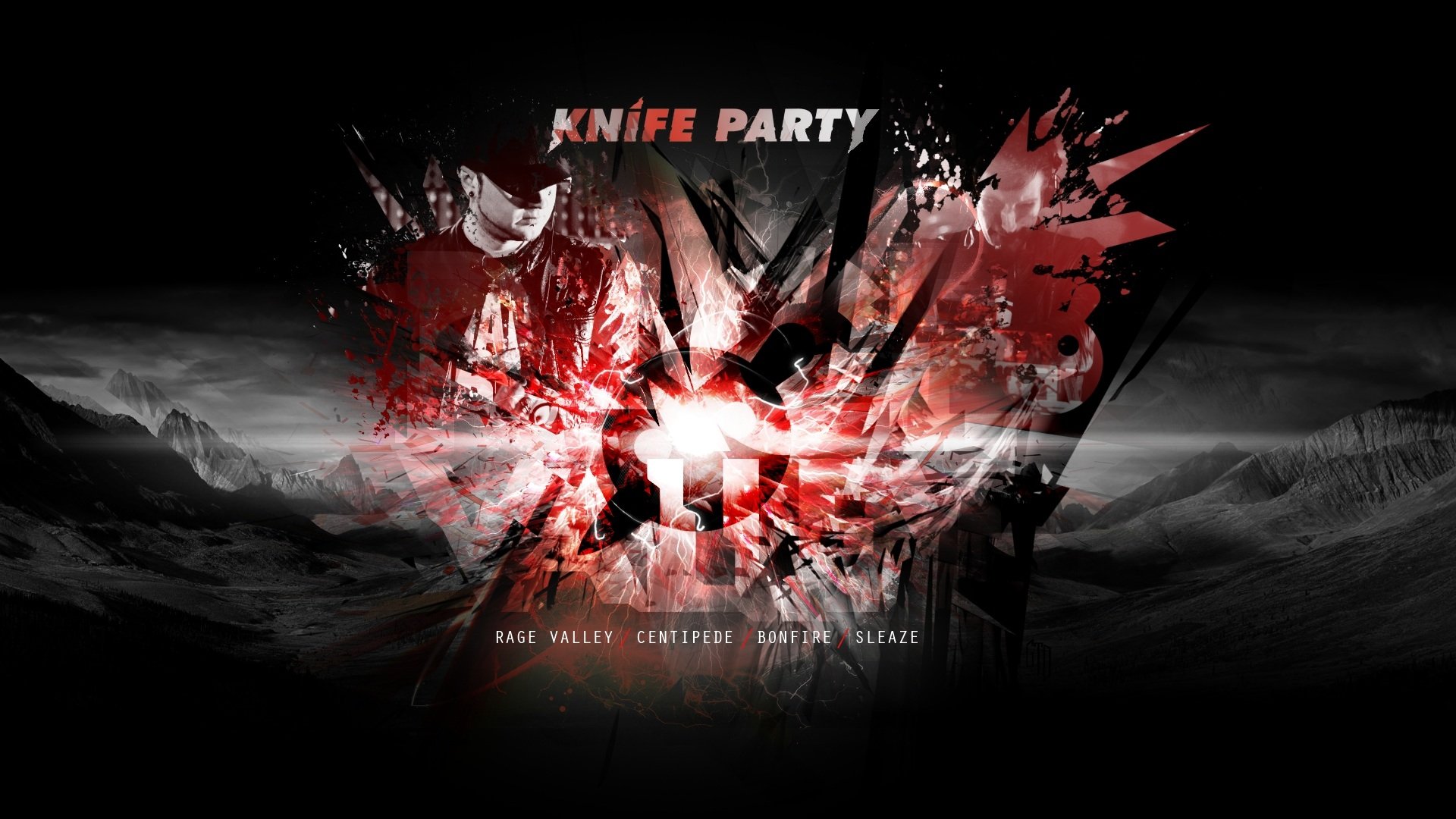 knife, Party, Electro, House, Dub, Dubstep, Drum, Step, Dance, Electronic Wallpaper