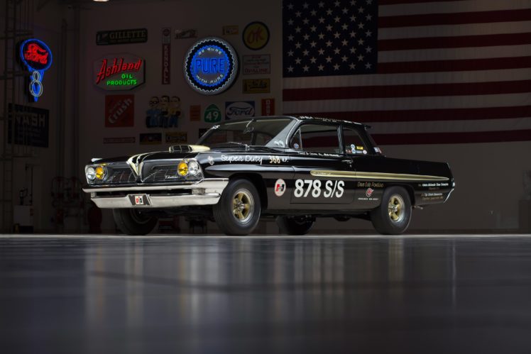 1961, Pontiac, Catalina, Super duty, 389, Factory, Lightweight,  2337 , Muscle, Classic, Hot, Rod, Rods, Drag, Race, Racing HD Wallpaper Desktop Background