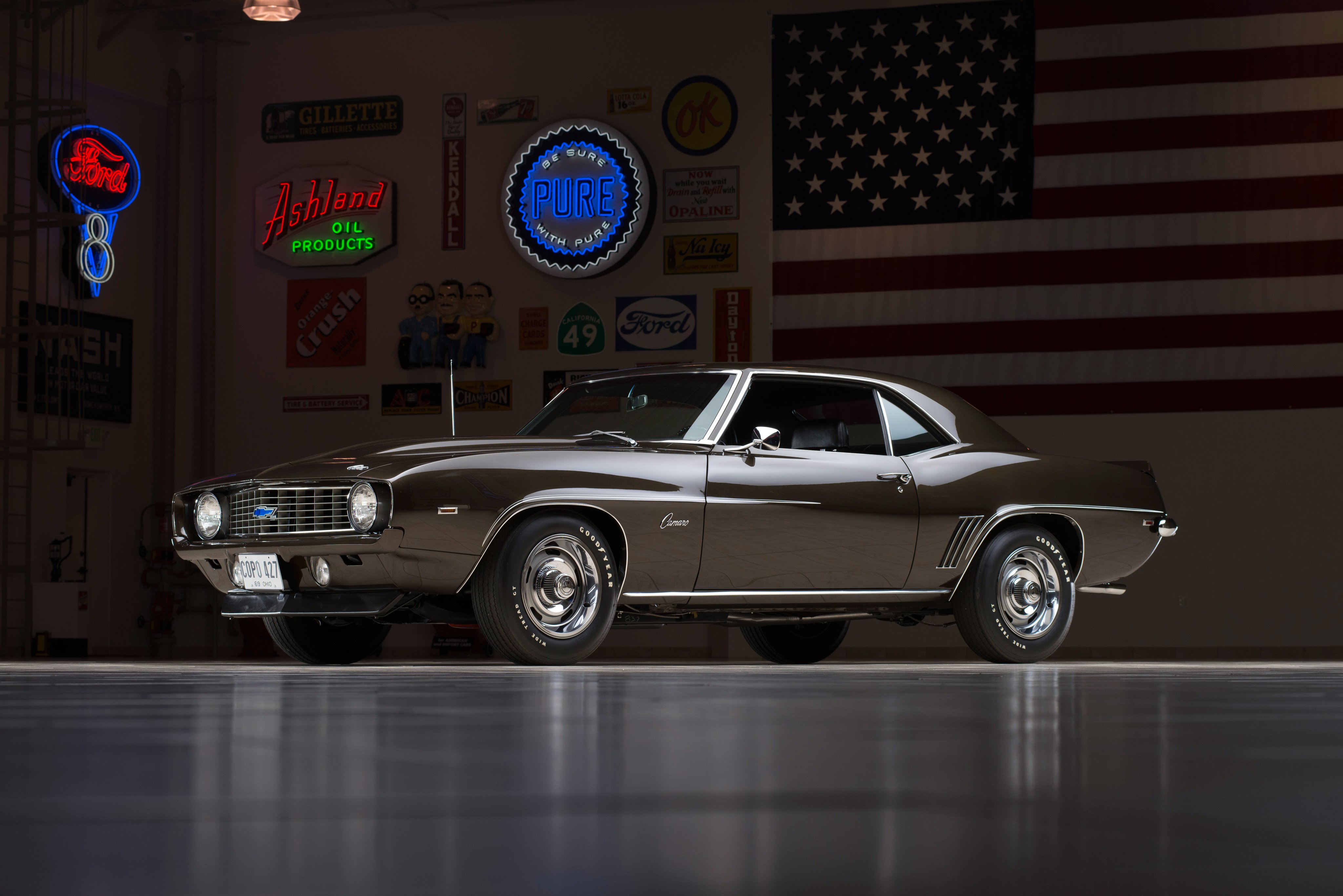 1969, Chevrolet, Camaro, L72, 427, 425hp, Copo, Muscle, Classic Wallpaper