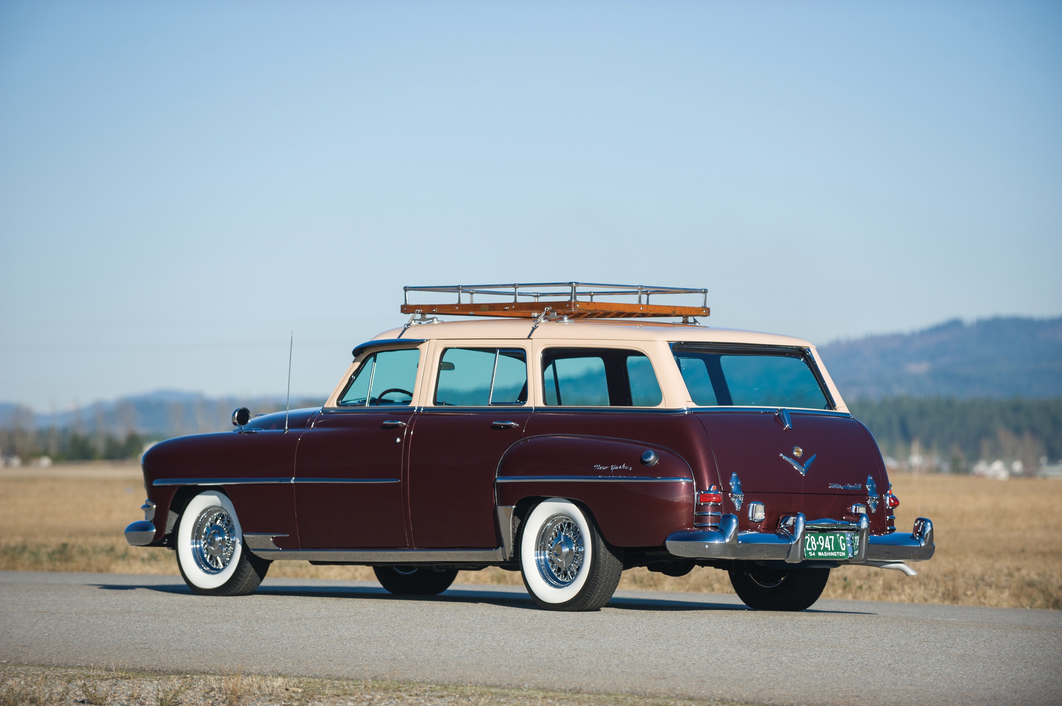 1954, Chrysler, New, Yorker, Town, Country,  c63 1 , Stationwagon, Retro, Luxury Wallpaper