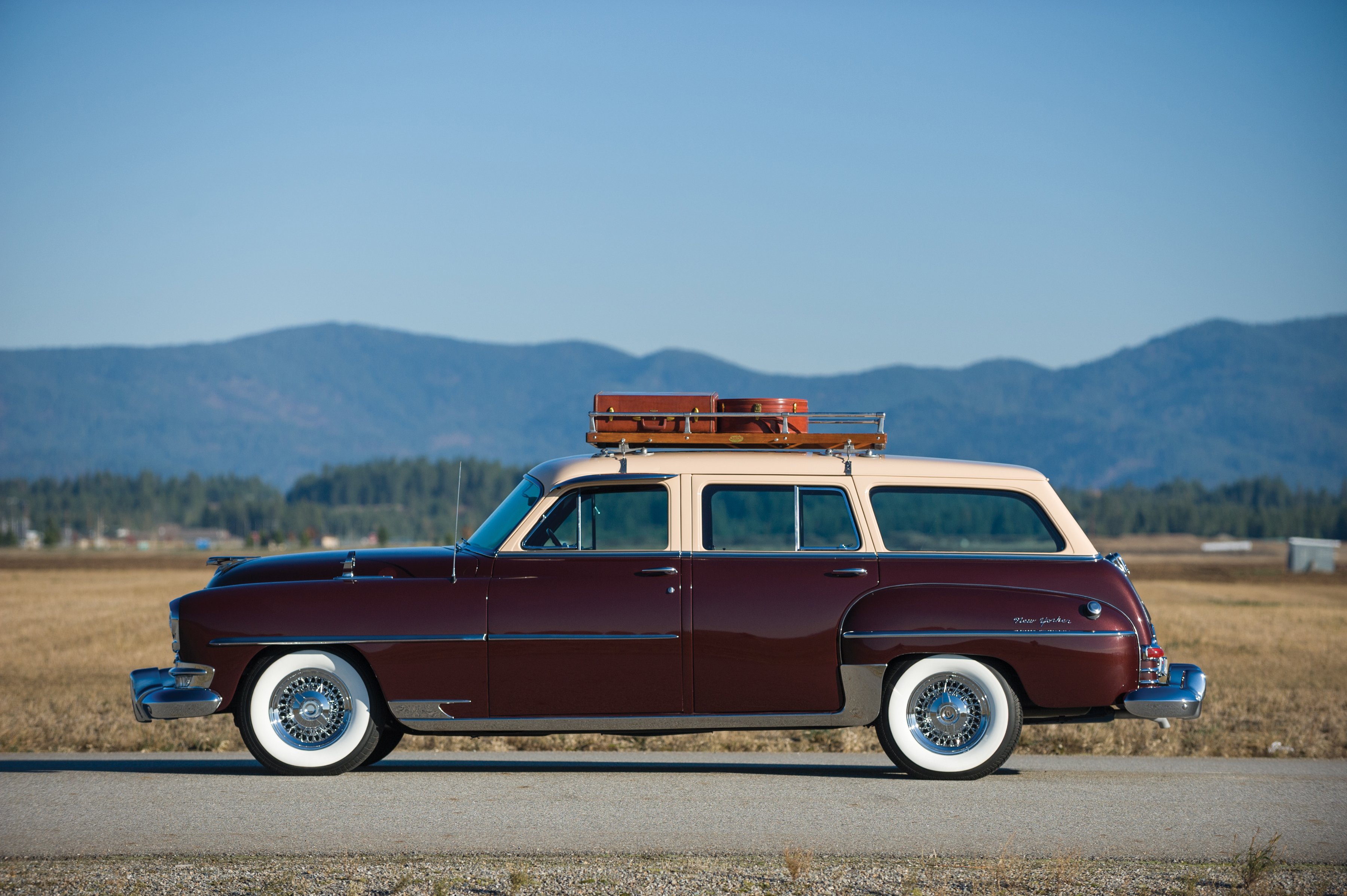 1954, Chrysler, New, Yorker, Town, Country,  c63 1 , Stationwagon, Retro, Luxury Wallpaper