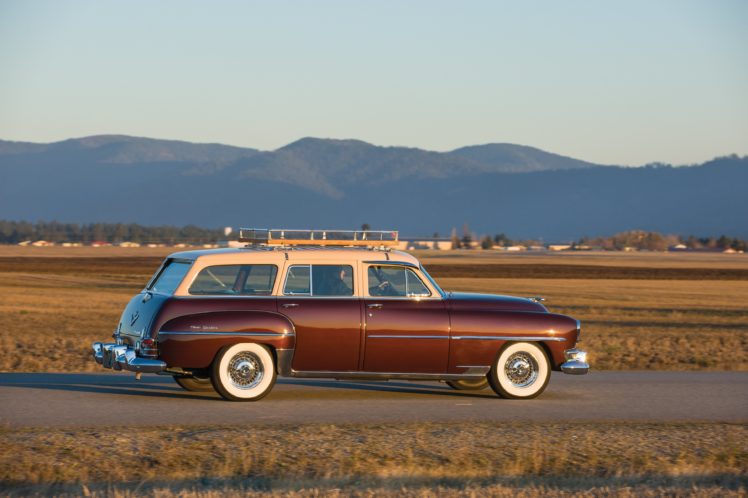 1954, Chrysler, New, Yorker, Town, Country,  c63 1 , Stationwagon, Retro, Luxury HD Wallpaper Desktop Background