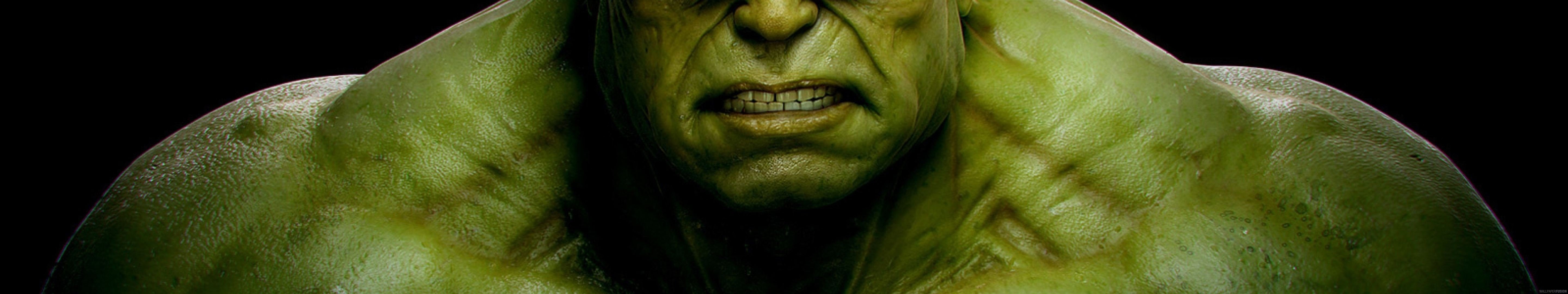 triple, Screen,  , Multi, Monitor,  , Multiple,  , Marvel,  , Hulk Wallpaper