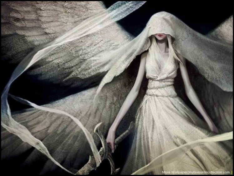 angel, Fantasy, Wings, Sword, Girl HD Wallpaper Desktop Background