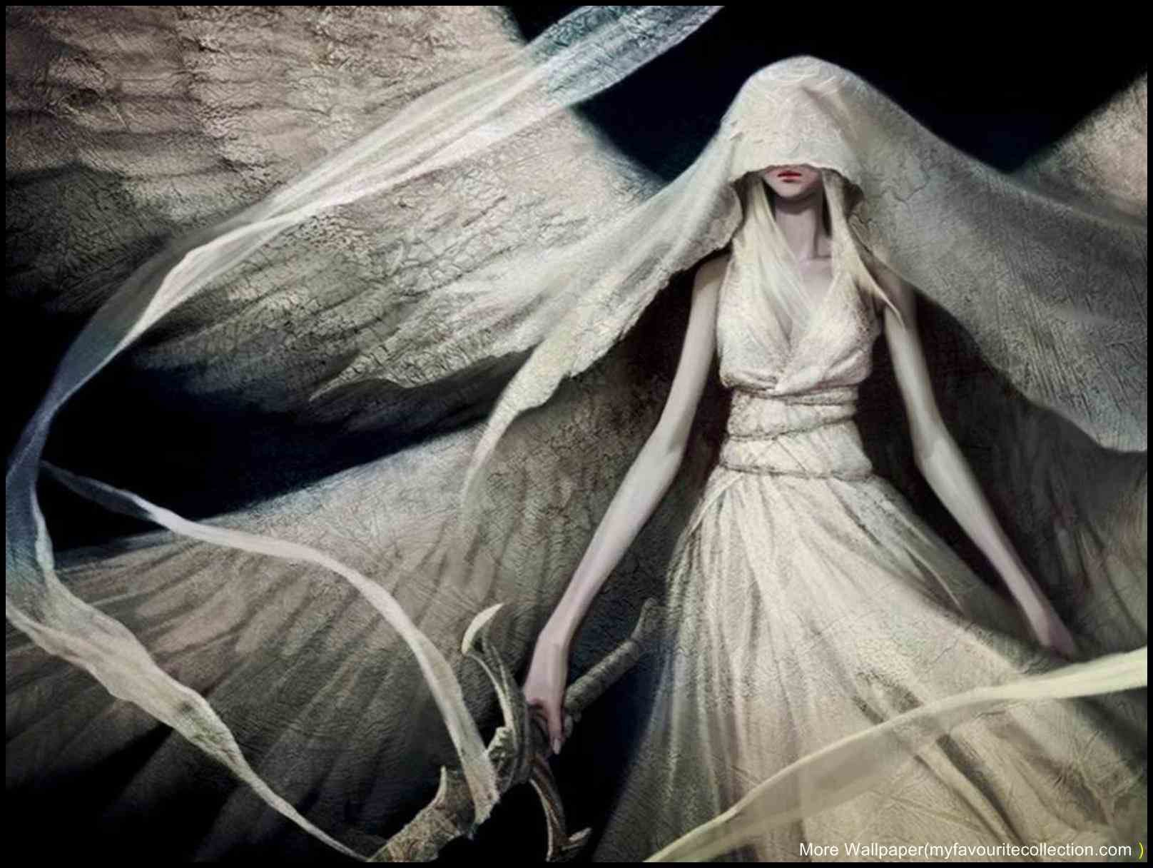 angel, Fantasy, Wings, Sword, Girl Wallpaper