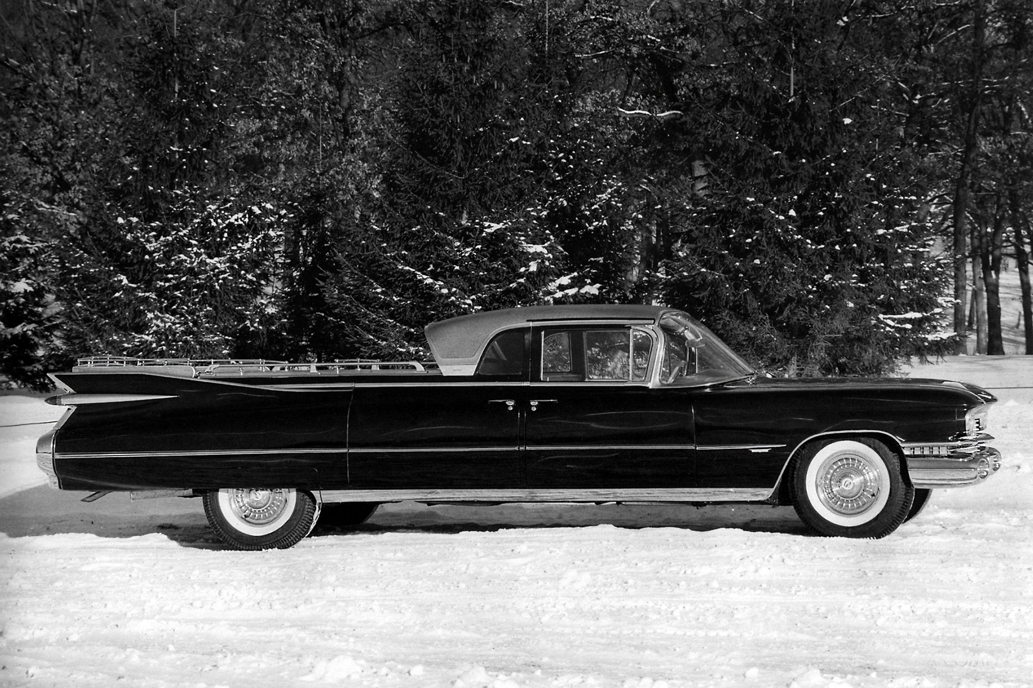 1959, Eureka, Cadillac, Flower, Car,  59 68, 6890 , Funeral, Retro, Luxury Wallpaper