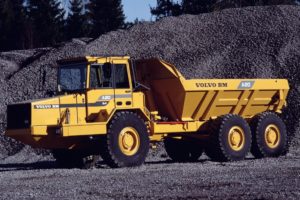 1986, Volvo, Model bm, A20, Quarry, Construction, Semi, Tractor
